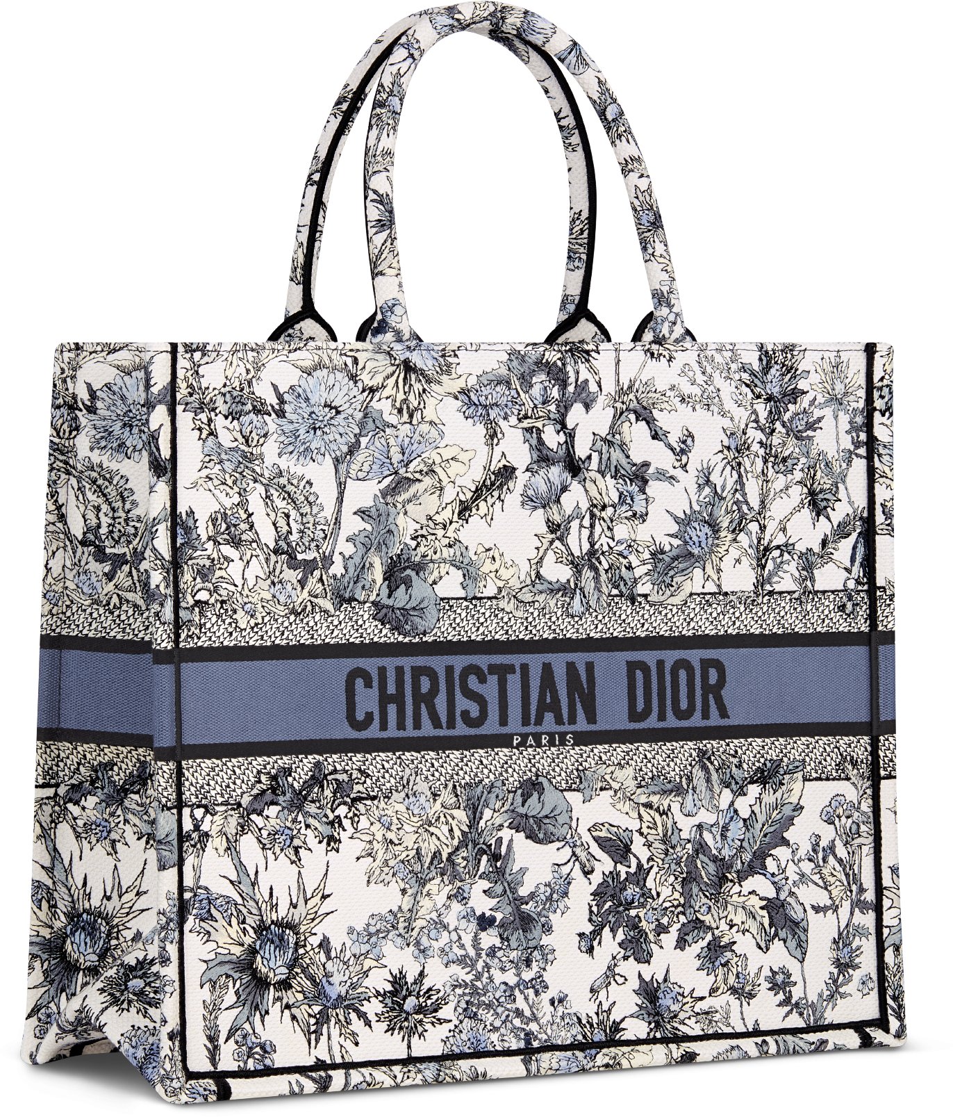 Sac Dior Book Tote Large Vue de 3/4 zoomée