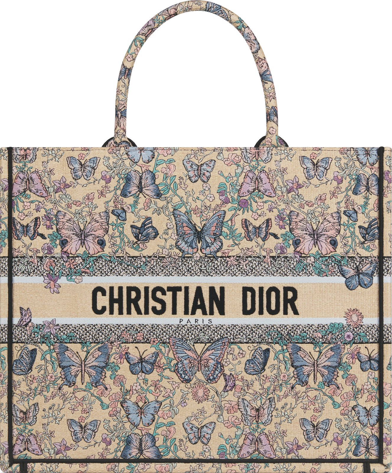Sac Dior Book Tote Large Vue de face Vue de face