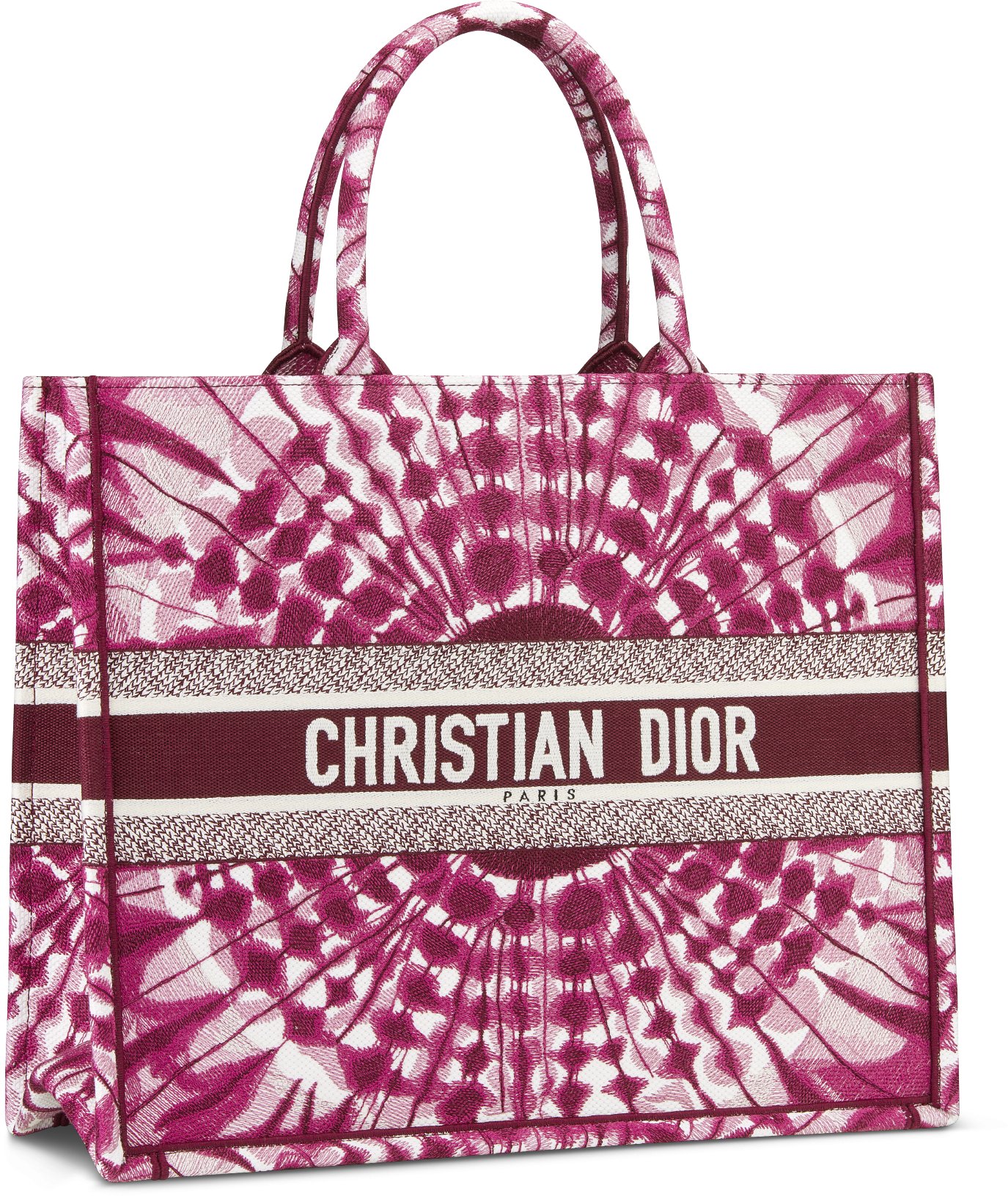 Miss Dior Large Dior Book Tote Three quarter closed view