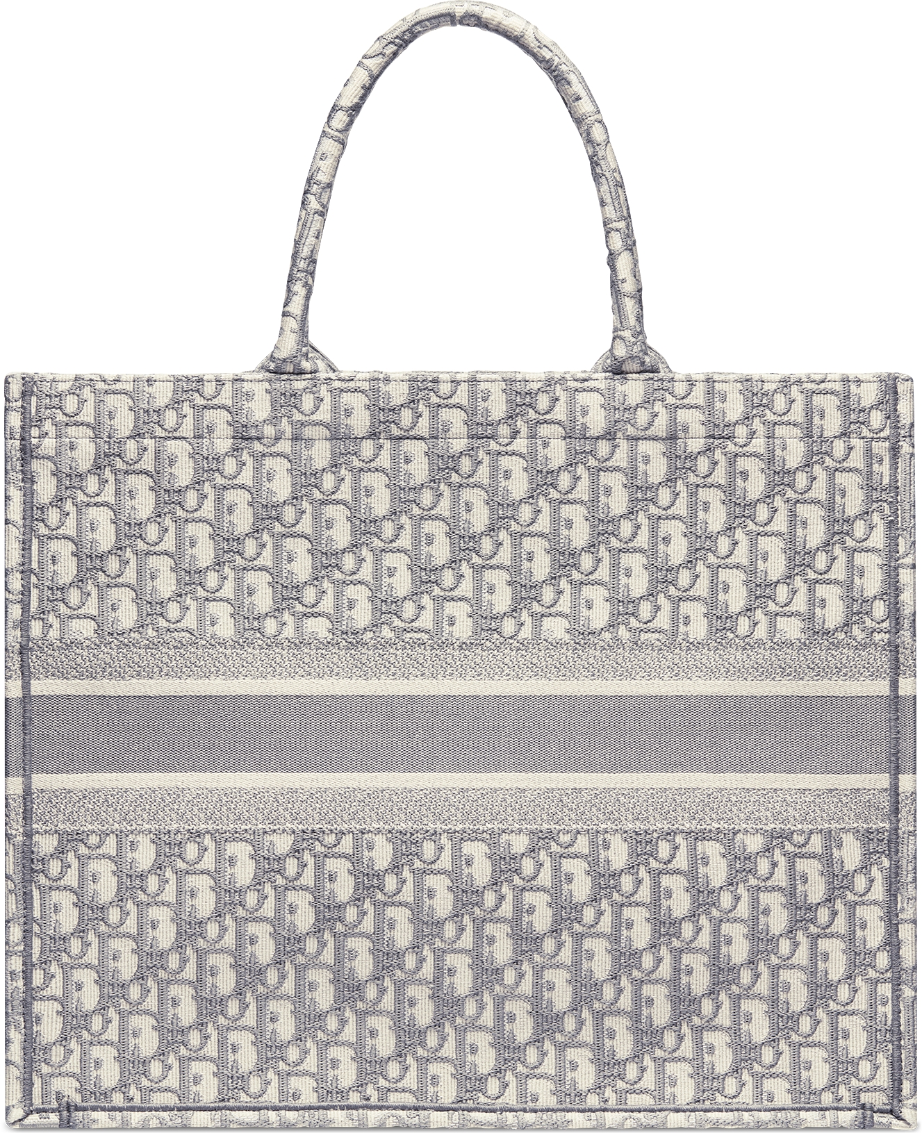 DIOR | Dior Book Tote バッグ ラージ ディオール オブリーク エンブロイダリー (42 x 35 x 18.5 cm)