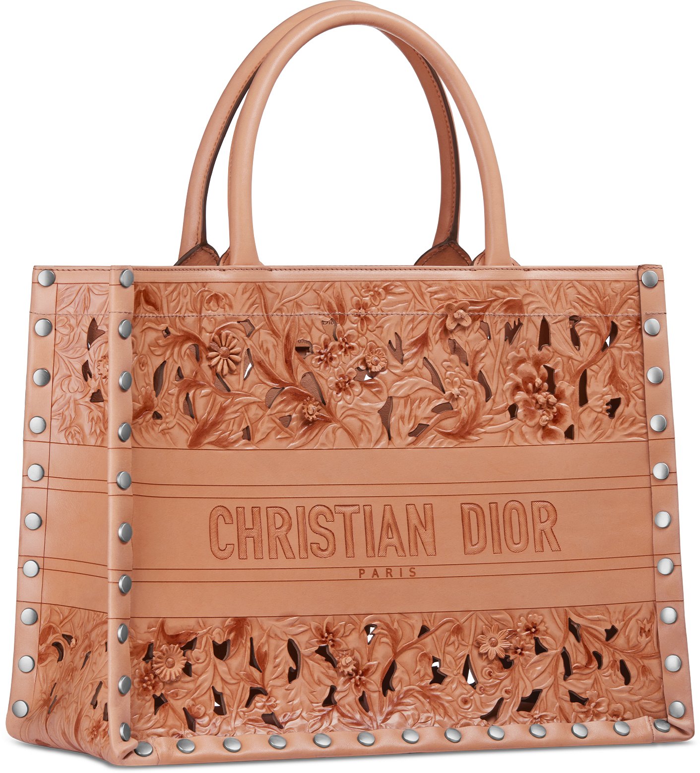 Dior leather tote bag sales