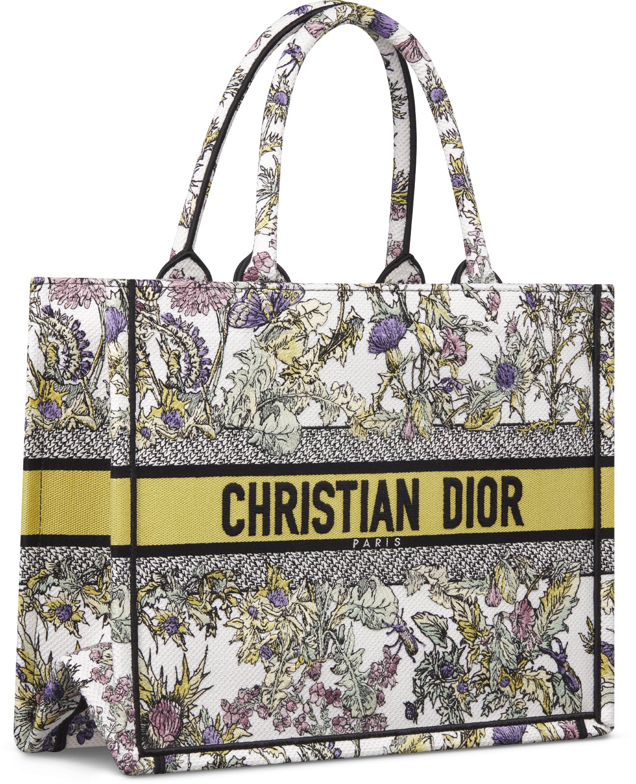Sac Dior Book Tote Medium Vue de 3/4 zoomée