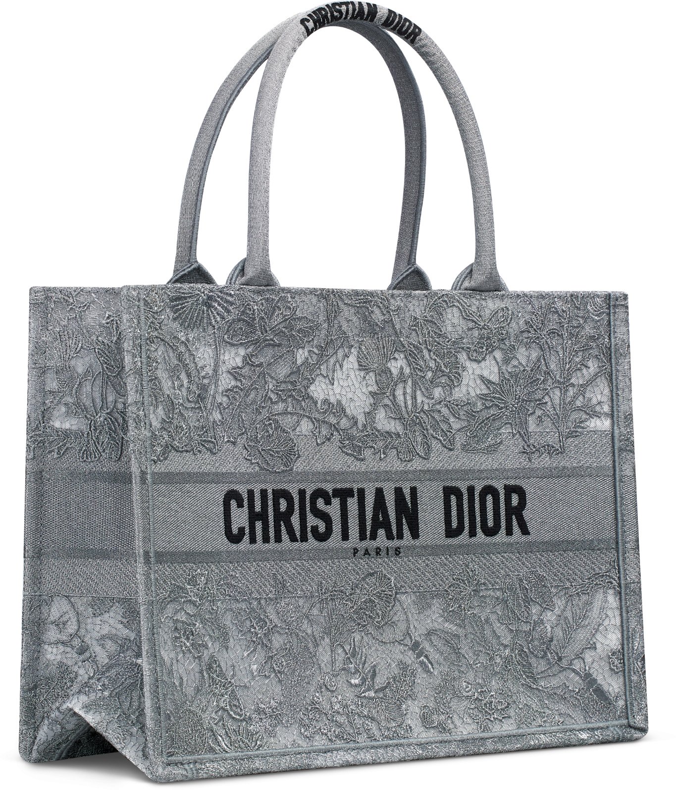 Mittelgroße Dior Or Dior Book Tote aria_threeQuarterClosedView