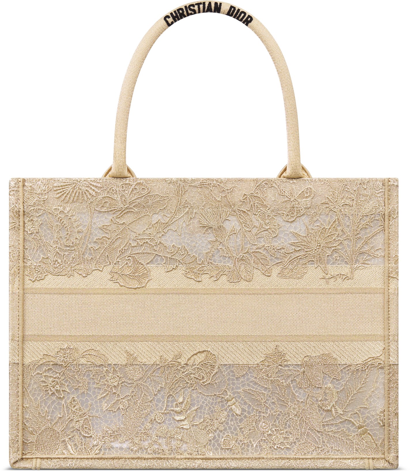 Dior Or Medium Dior Book Tote Back view