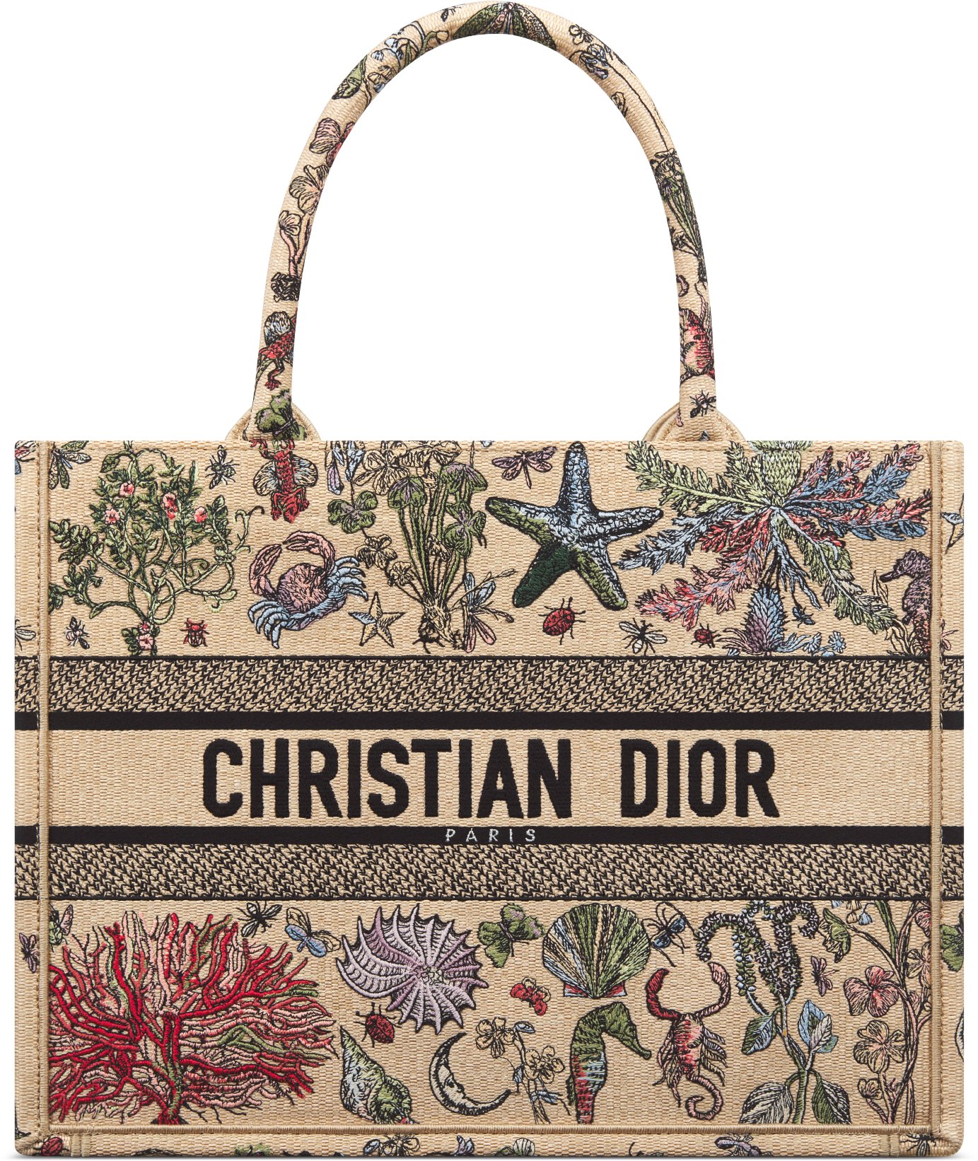 Medium Dior Book Tote aria_woman_viewcode_e01