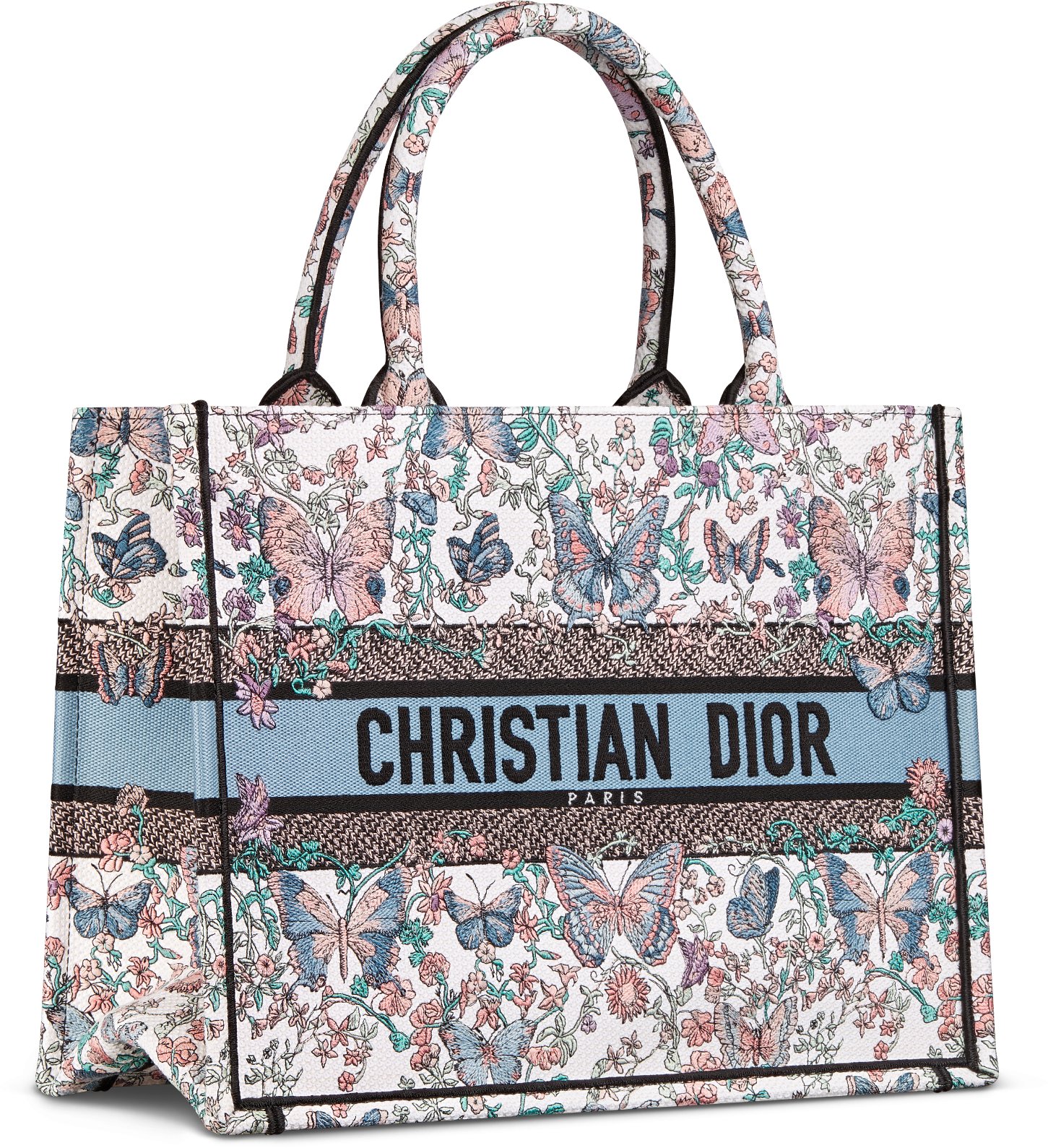 Sac Dior Book Tote Medium Vue de 3/4 zoomée