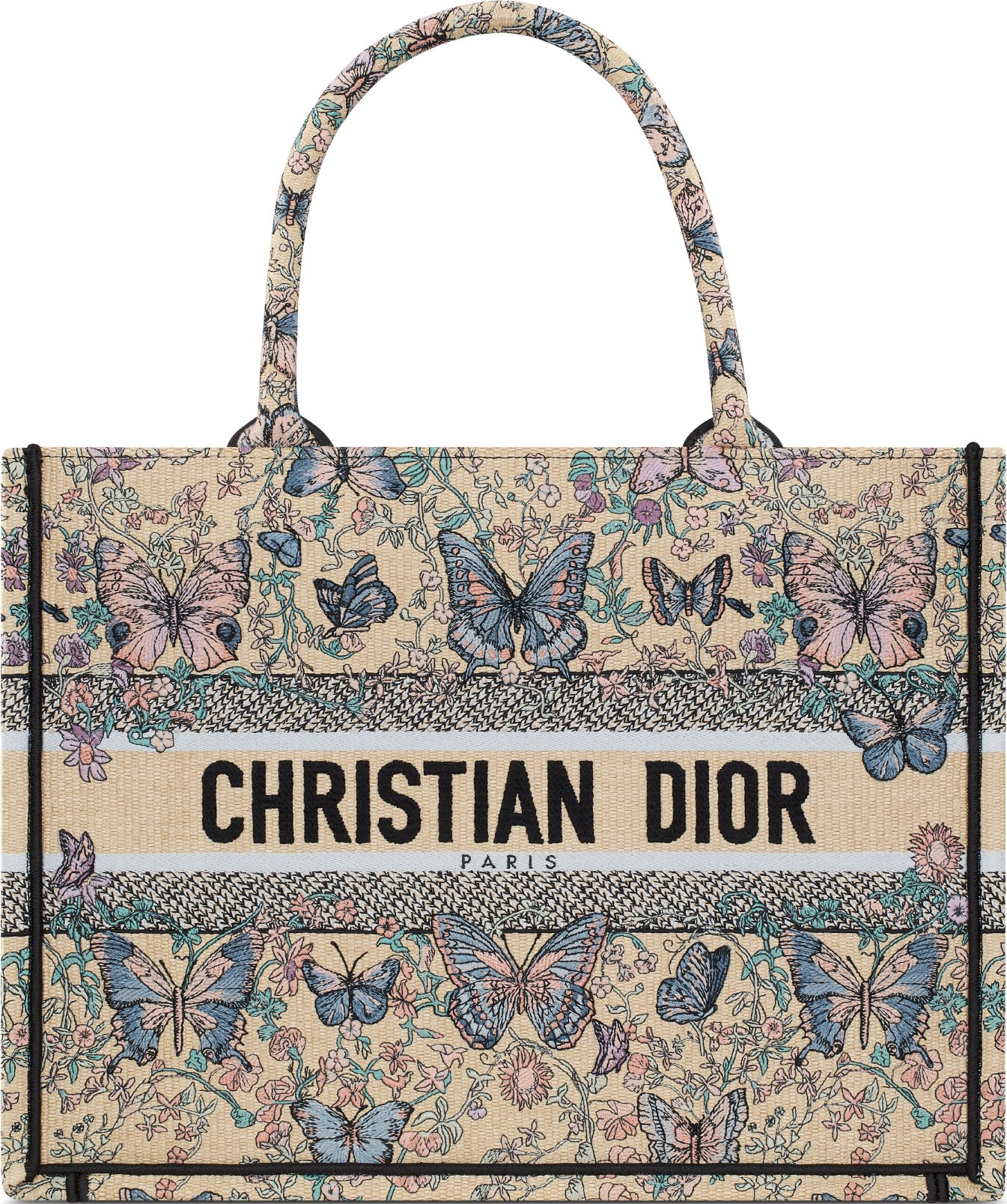 Medium Dior Book Tote aria_woman_viewcode_e01