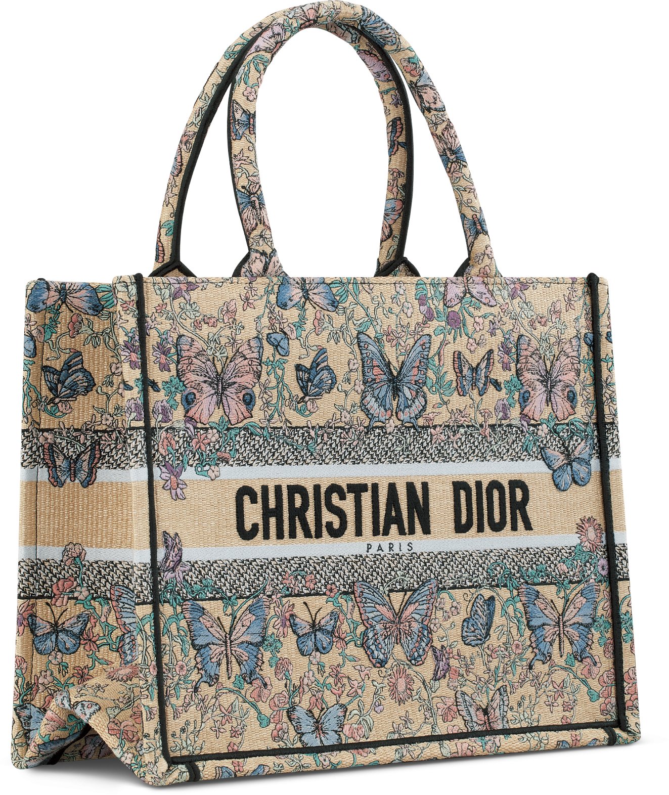 Sac Dior Book Tote Medium Vue de 3/4 zoomée