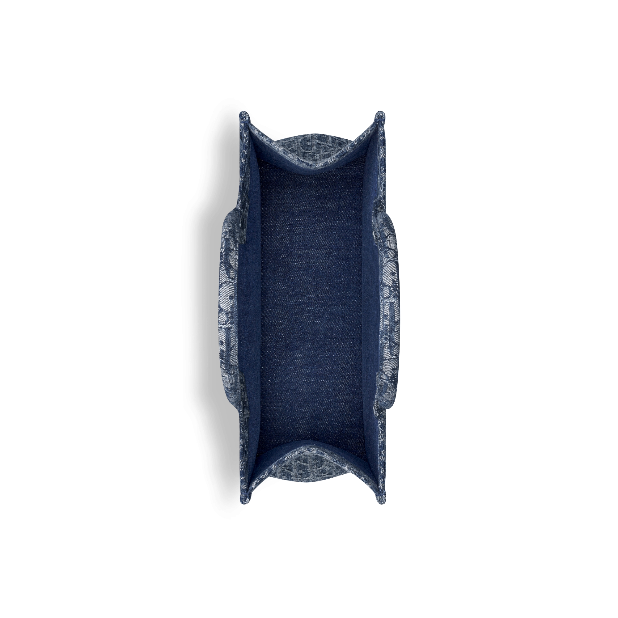 Dior Book Tote 中型托特包 藍色 Denim Dior Oblique 緹花（36 x 27.5 x 16.5 公分） E06