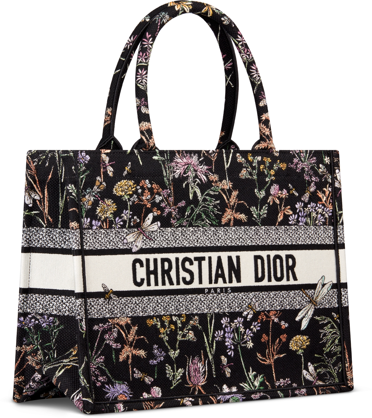 Black dior book tote best sale