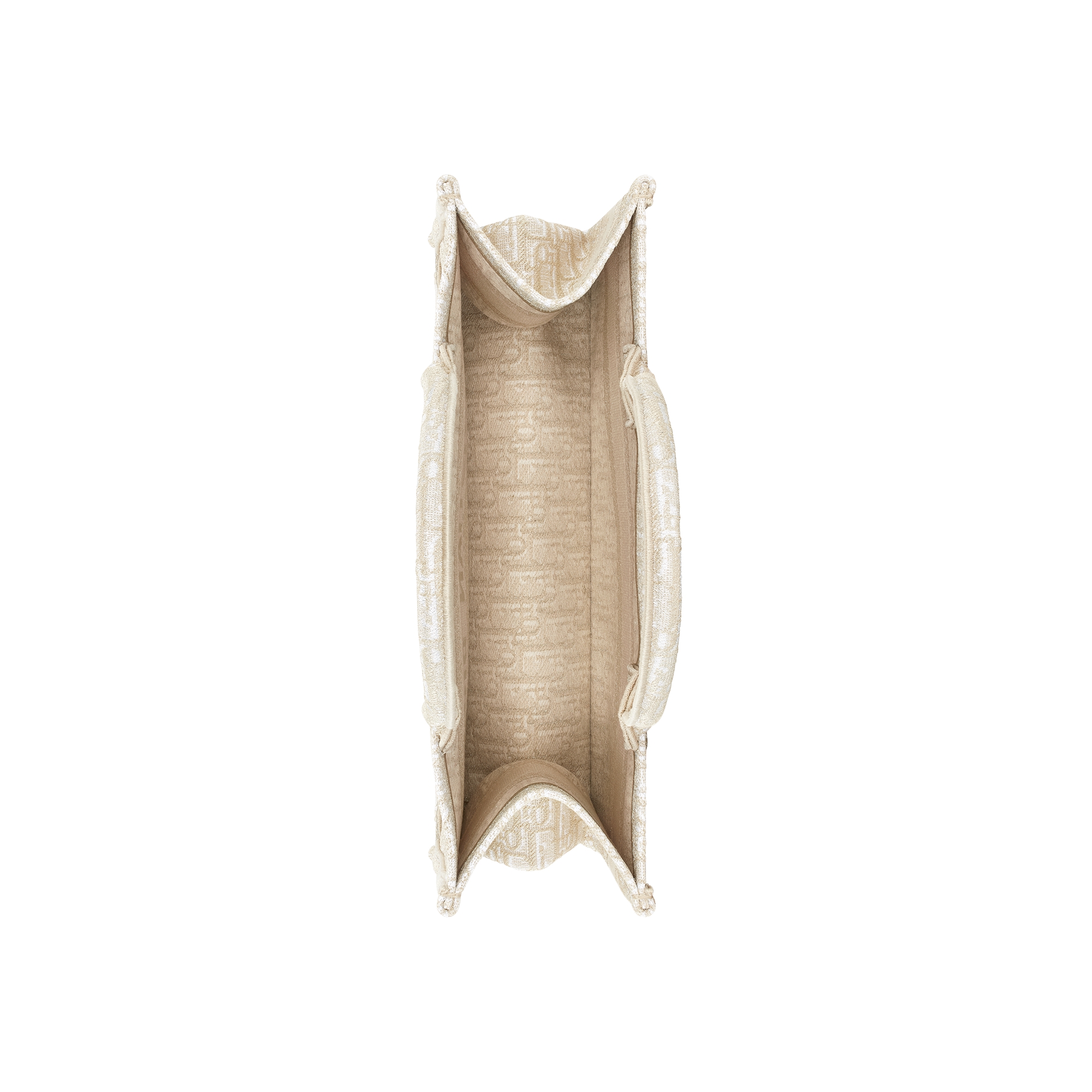 Medium Dior Book Tote Gold-Tone Dior Oblique Embroidery (36 x 27.5 x 16.5 cm) E06