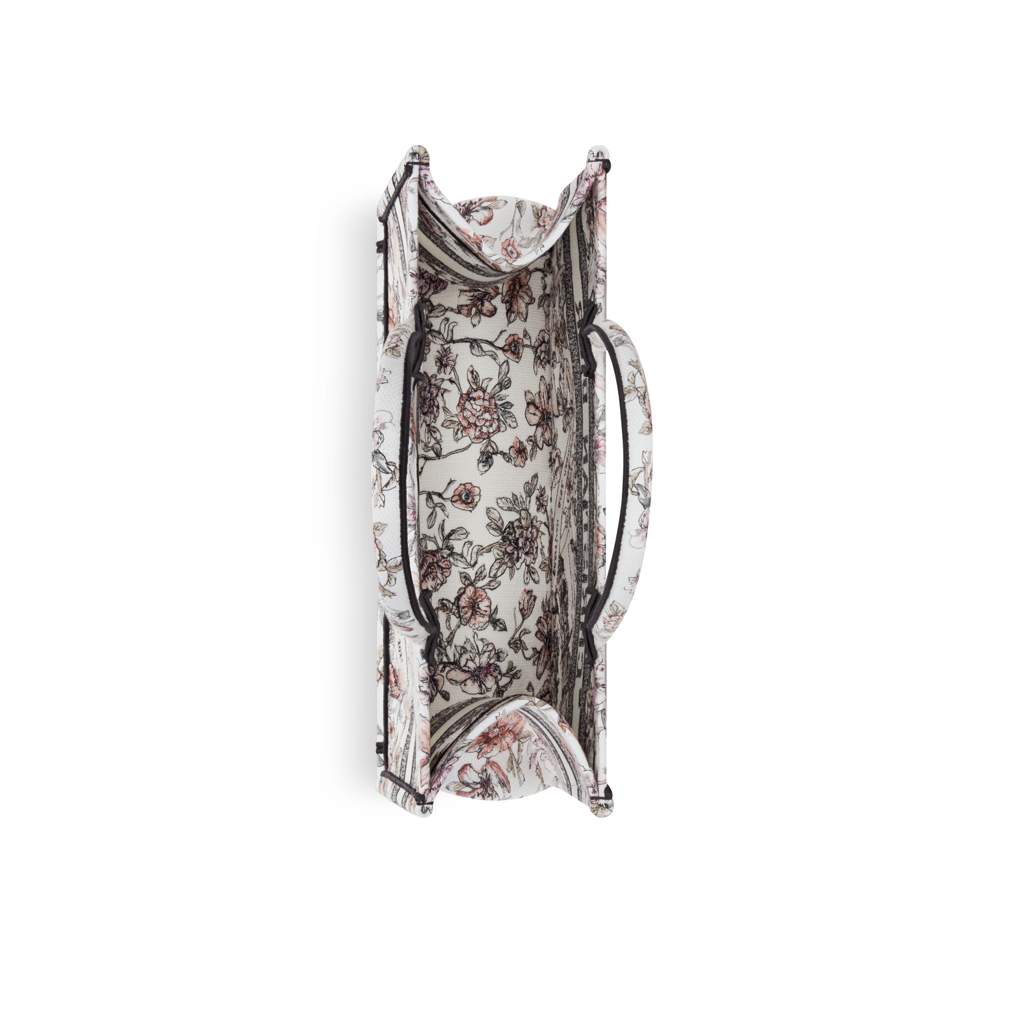 【日本限定】Dior Book Tote バッグ ミディアム Souvenir de Rome エンブロイダリー (36 x 27.5 x 16.5 cm) E06