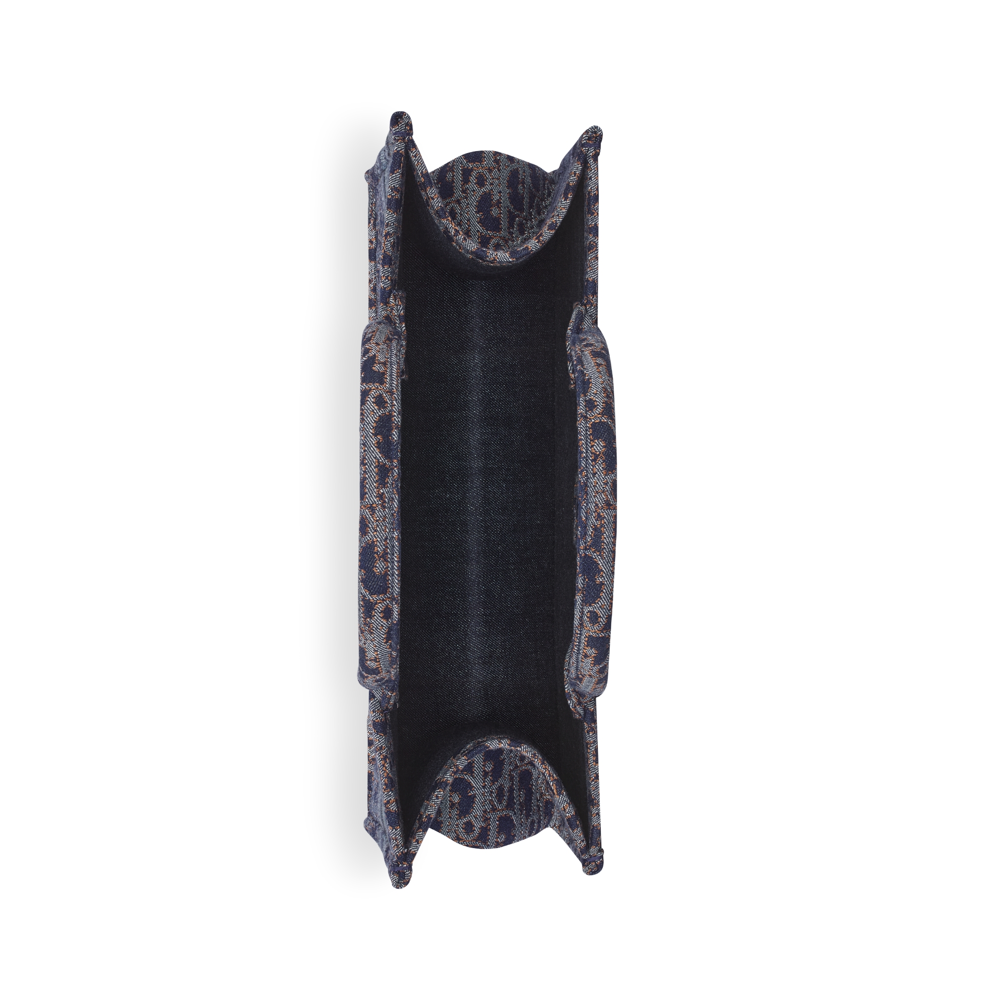 Dior Book Tote バッグ ミディアム ディオール オブリーク エンブロイダリー デニム (36 x 27.5 x 16.5 cm) E06