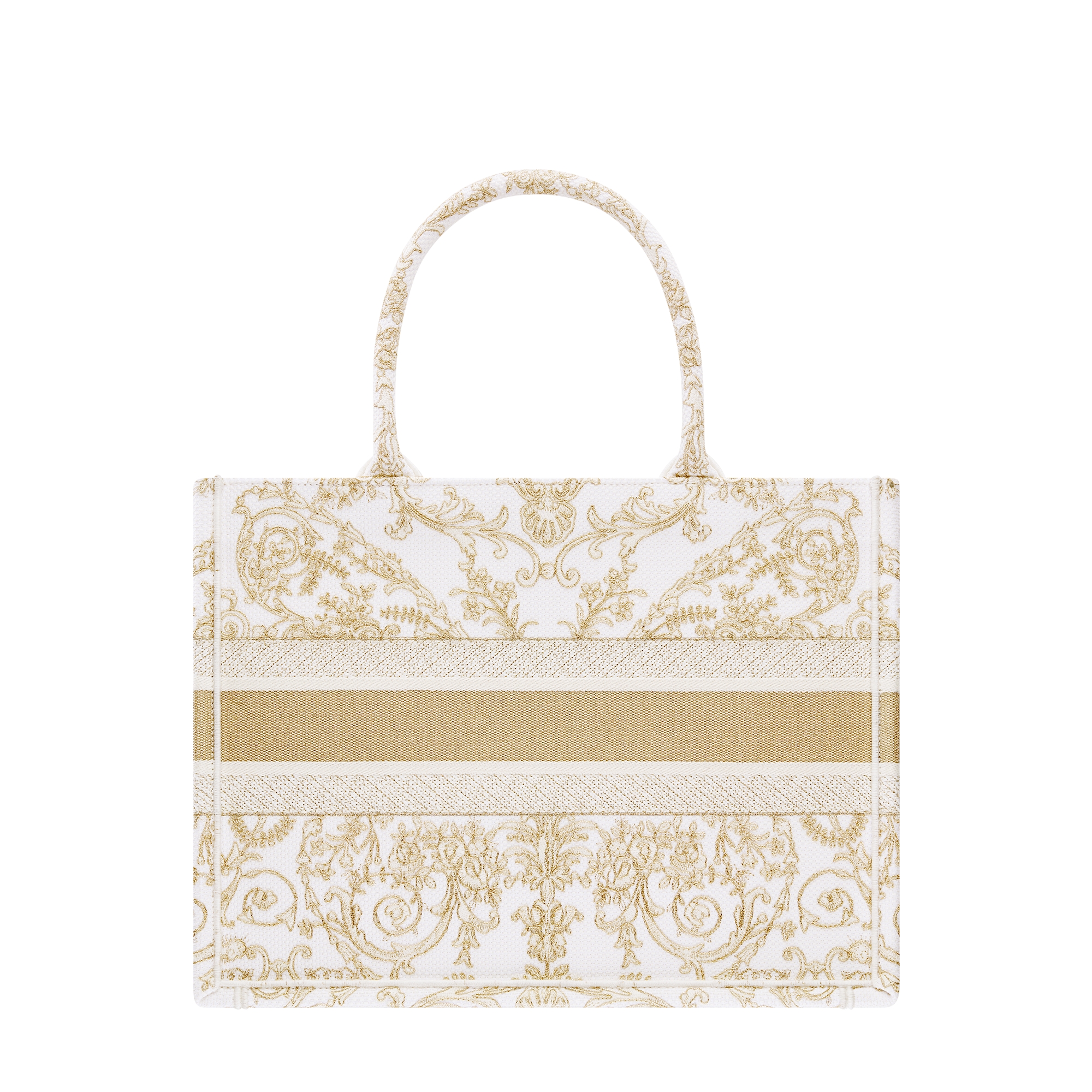 Medium Dior Book Tote Latte and Gold-Tone Dioresque Butterfly Cornely Embroidery (36 x 27.5 x 16.5 cm) E08