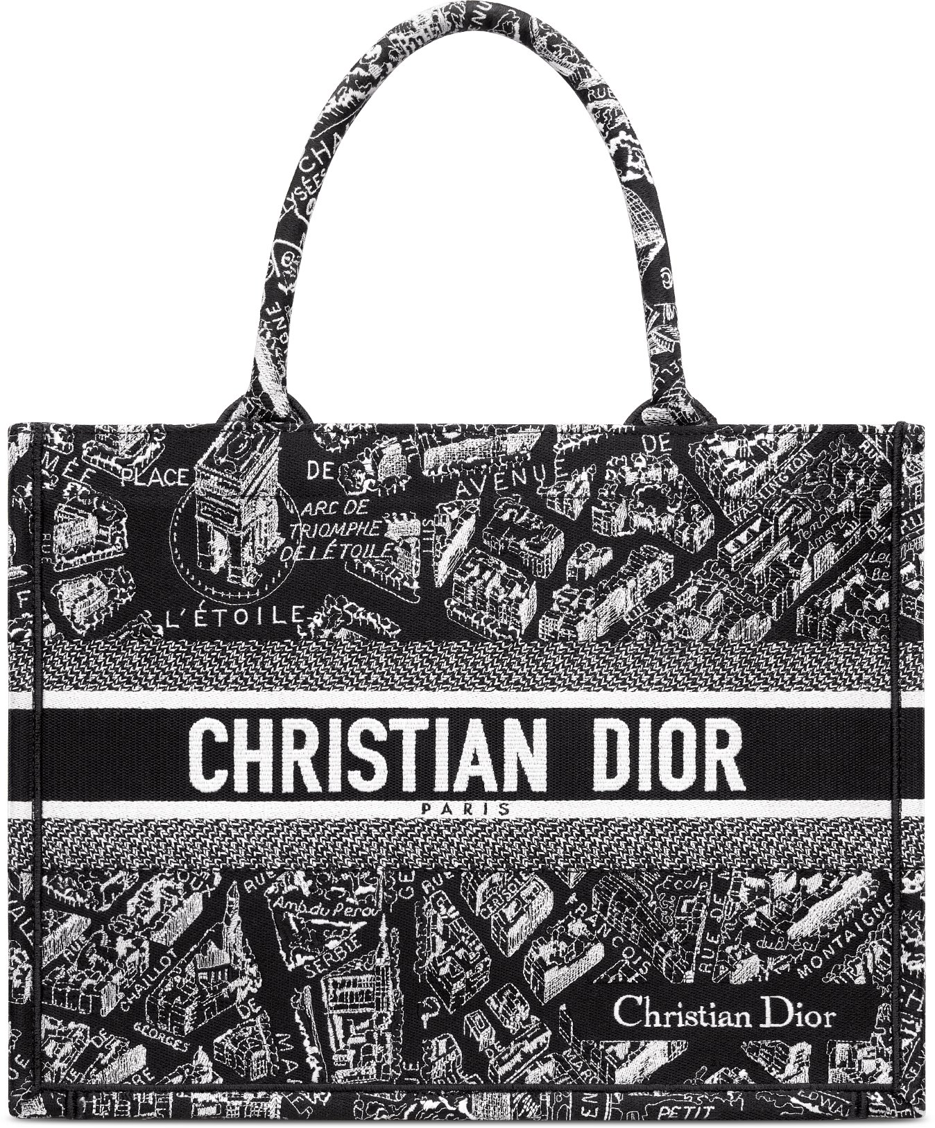 Middelgrote Dior Book Tote aria_woman_viewcode_e01