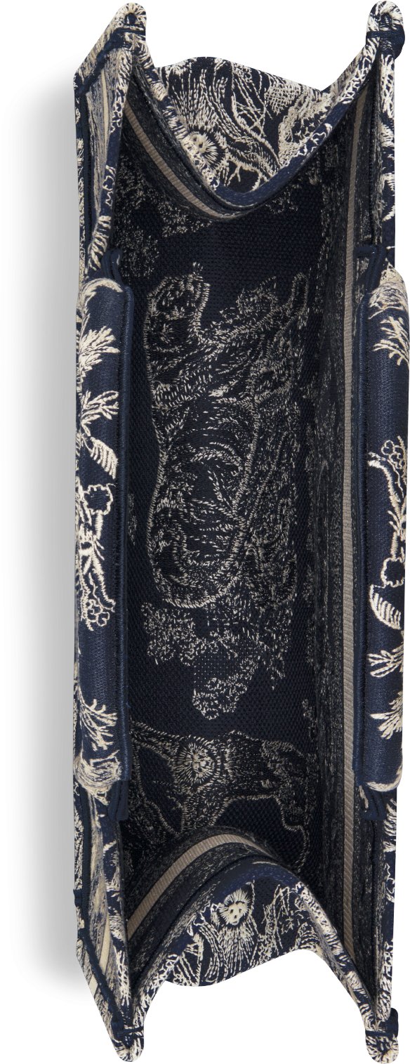 Sac Dior Book Tote Medium Vue de dessus