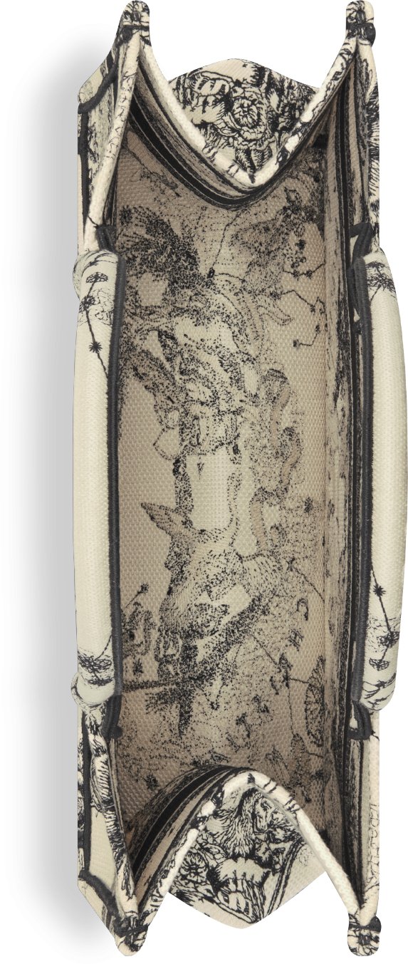 Medium Dior Book Tote Top shot view