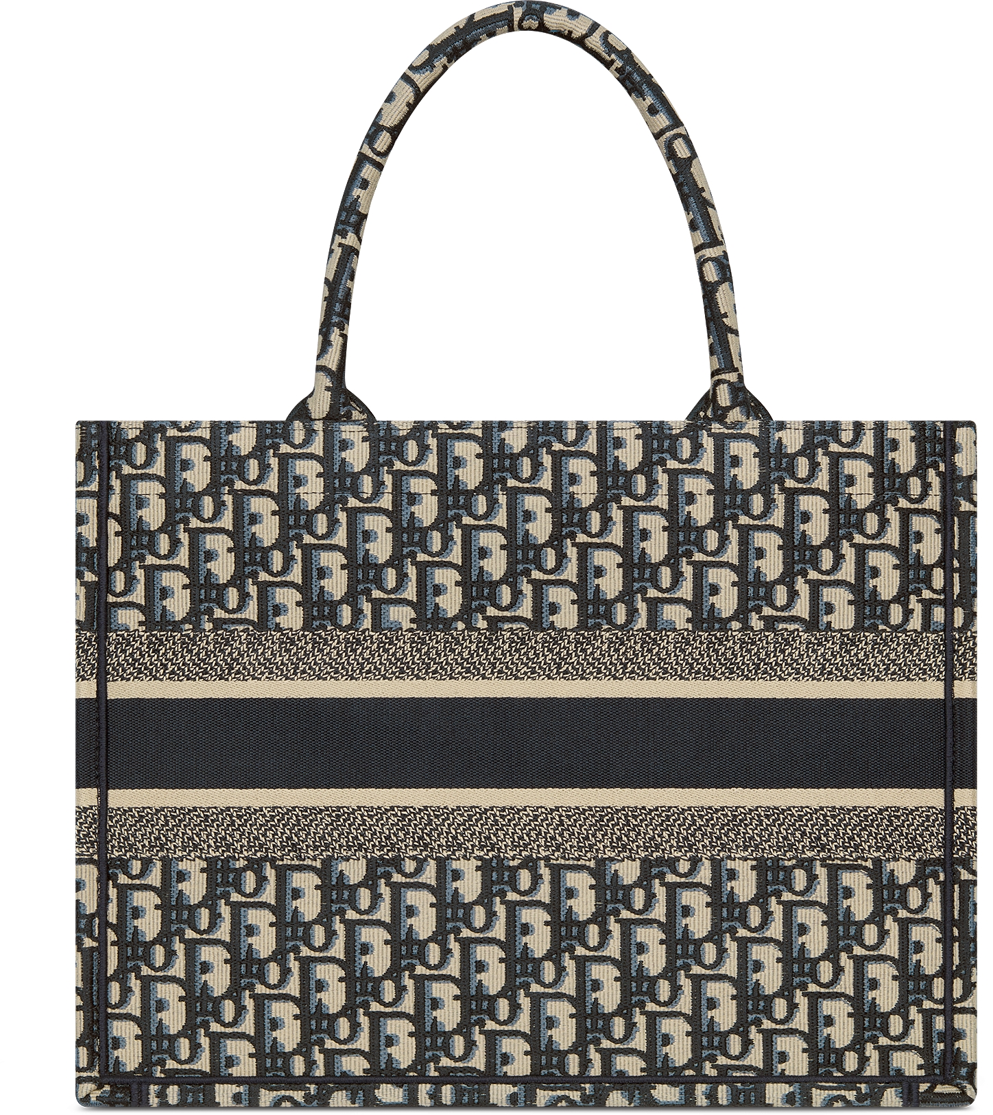 DIOR | Dior Book Tote バッグ ミディアム ディオール オブリーク エンブロイダリー (36 x 27.5 x 16.5 cm)