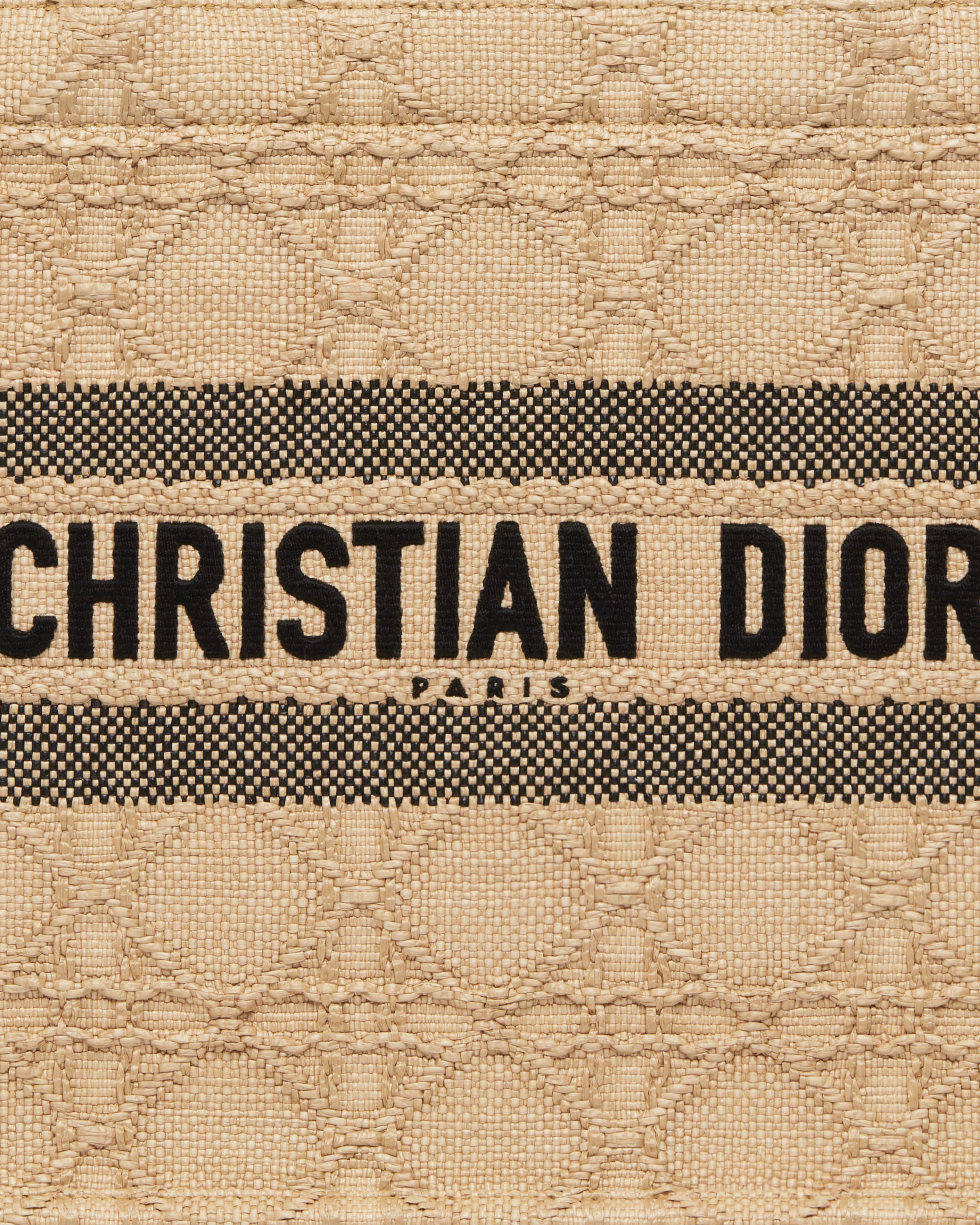 Medium Dior Book Tote Natural Cannage Raffia (36 x 27.5 x 16.5 cm) E09