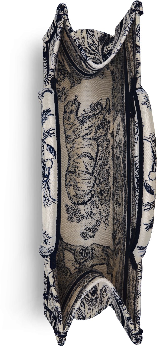 Borsa media Dior Book Tote aria_topShotView