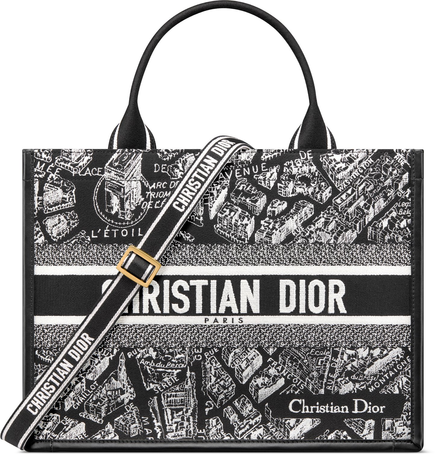 Medium Dior Book Tote aria_woman_viewcode_e01
