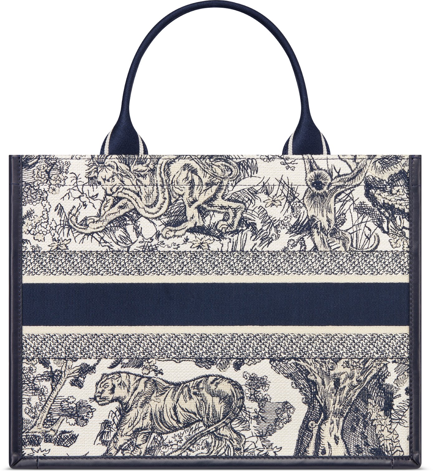 Dior Book Tote Toile de Jouy Sauvage 36 5 x 28 x 16 5 DIOR