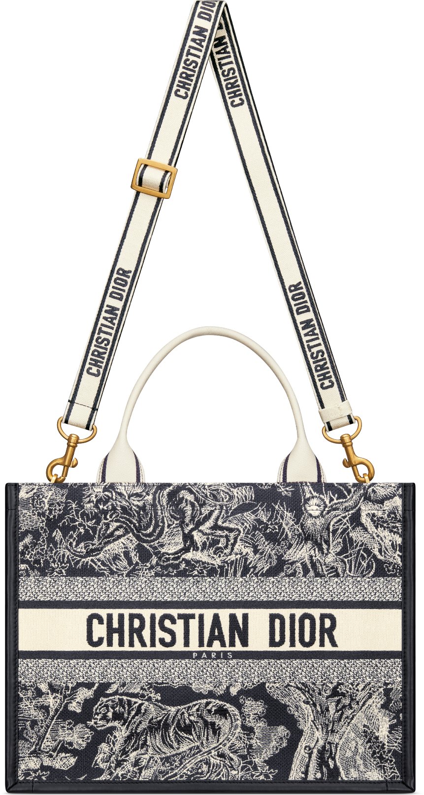 Dior toile tote on sale