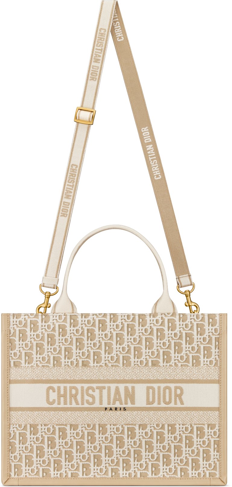 Medium Dior Book Tote Unfolded view
