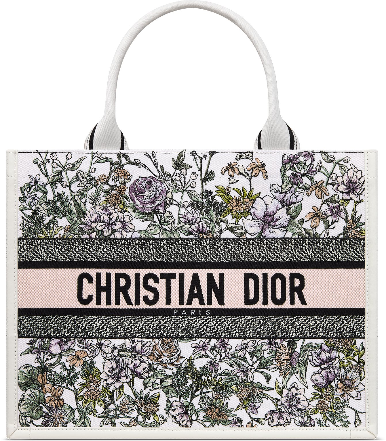 Medium Dior Book Tote aria_woman_viewcode_e01