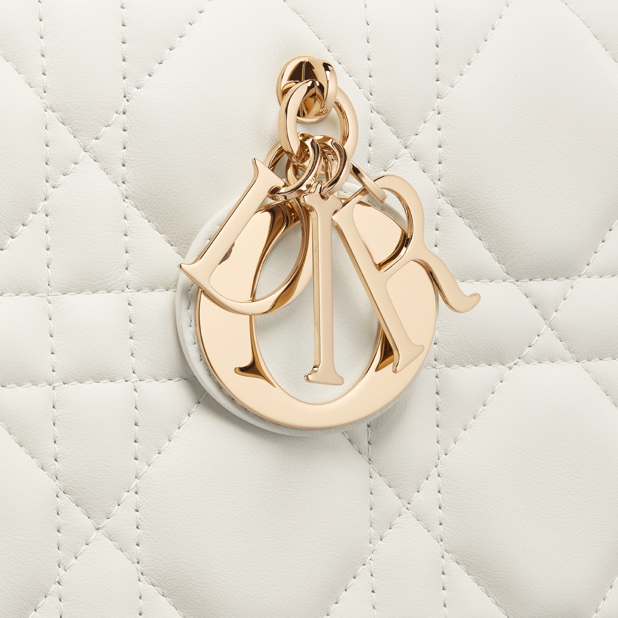 Mittelgroße Dior Book Tote Macrocannage Kalbsleder in Latte (36,5 x 28 x 16,5 cm) E09