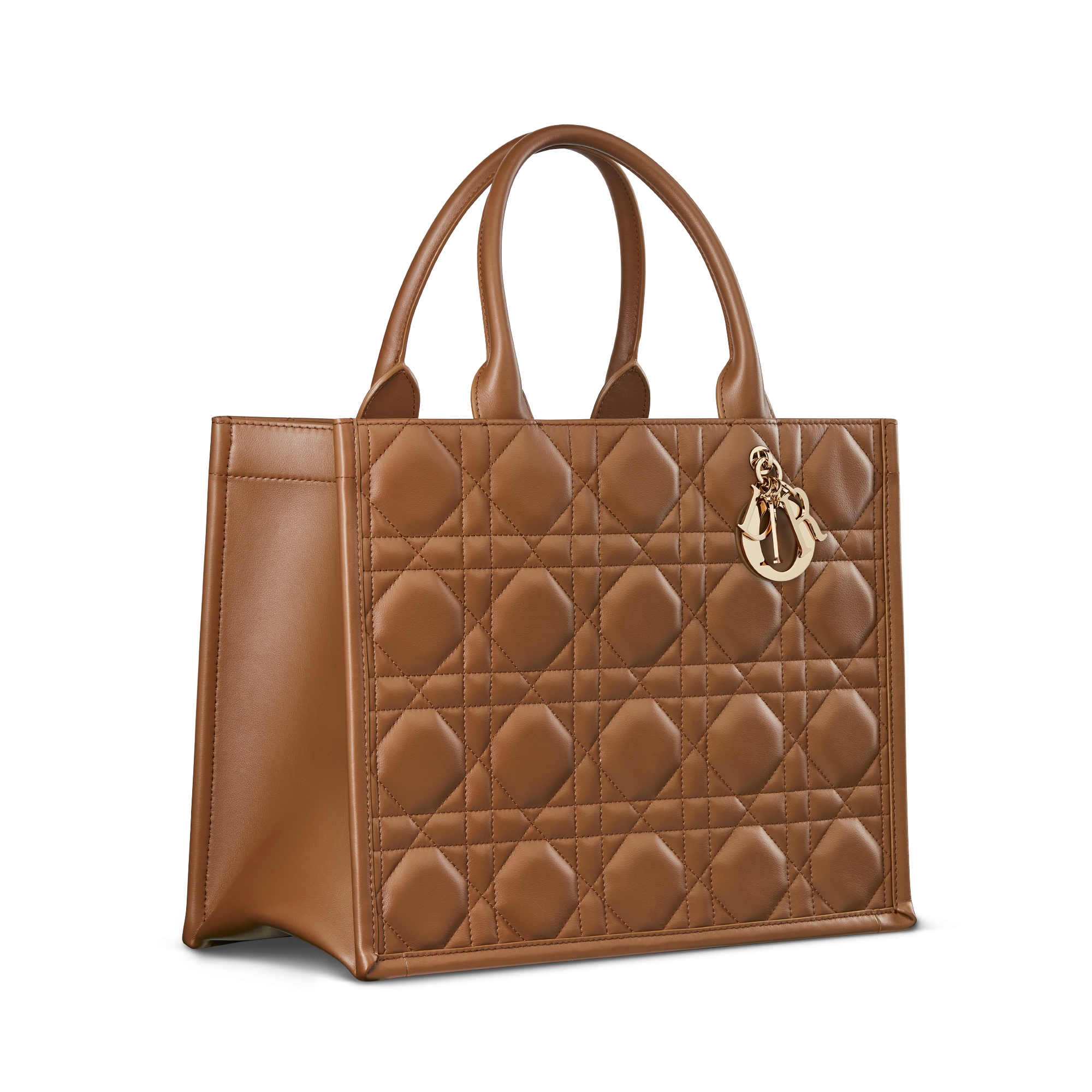 Medium Dior Book Tote Camel Macrocannage Calfskin (36.5 x 28 x 16.5 cm) E03
