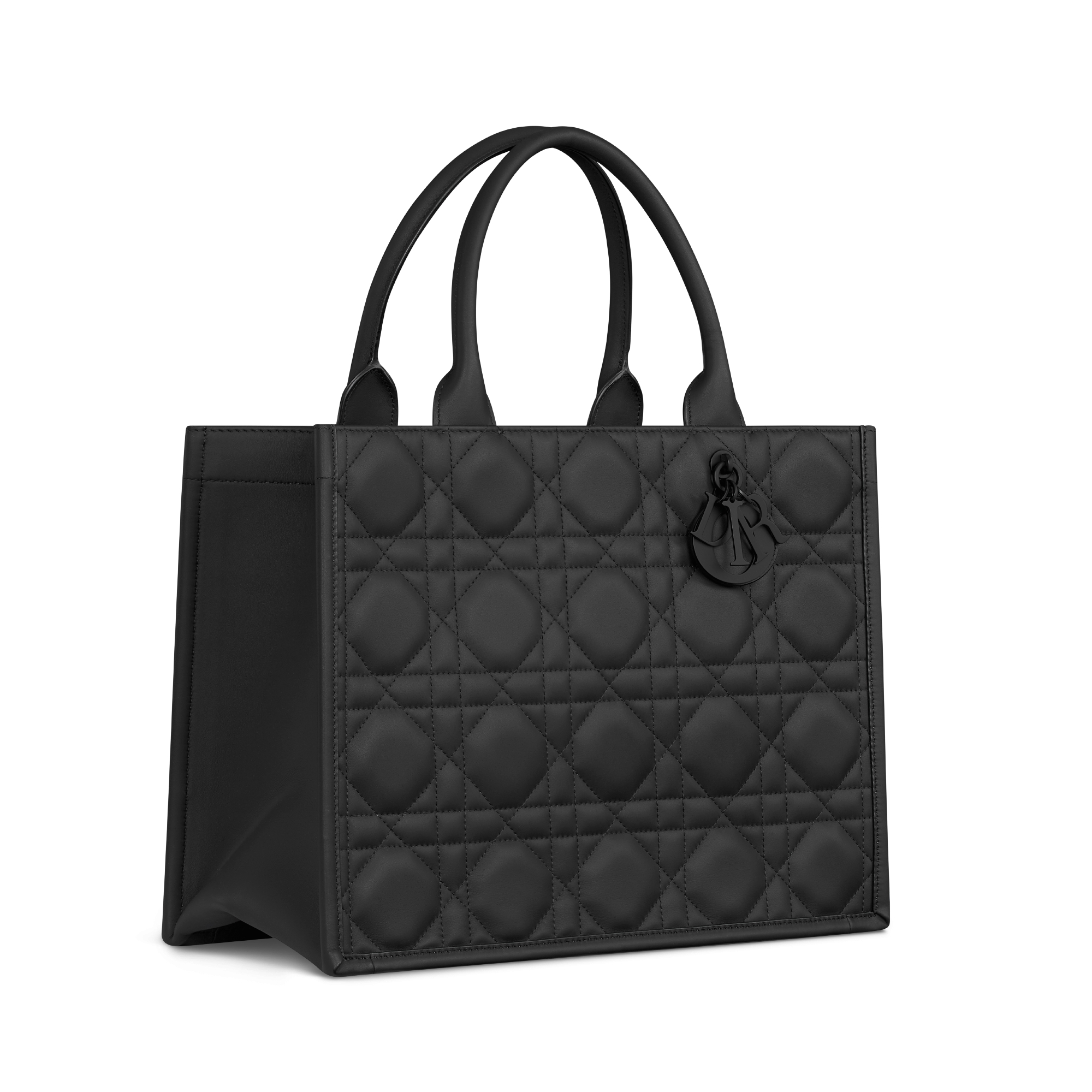 Dior Book Tote 미디엄 백 블랙 까나쥬 울트라 매트 송아지 가죽 (36.5 x 28 x 16.5cm) E03