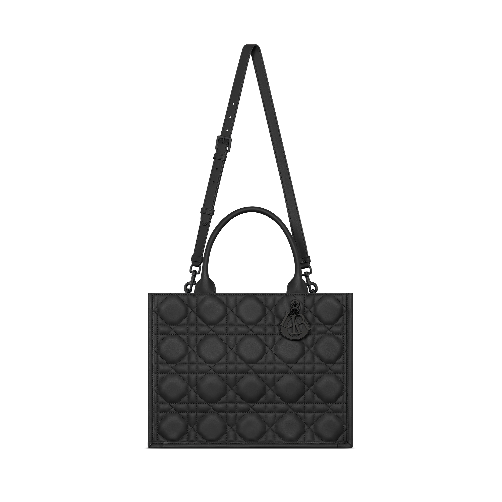 Dior Book Tote 미디엄 백 블랙 까나쥬 울트라 매트 송아지 가죽 (36.5 x 28 x 16.5cm) E07