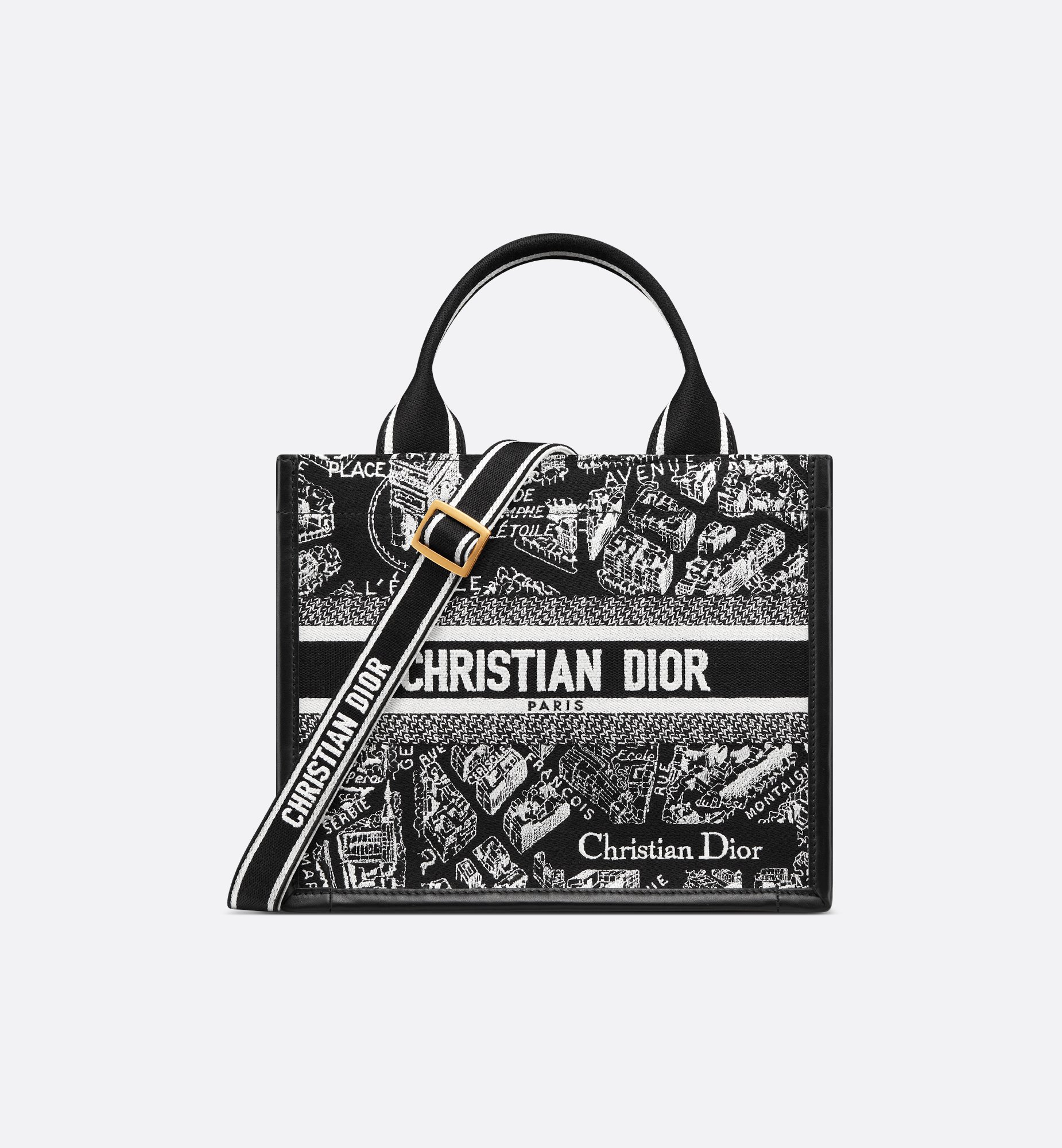 DIOR | Dior Book Tote バッグ スモール Plan de Paris エン DIOR | Dior Book Tote バッグ スモール Plan de Paris エン