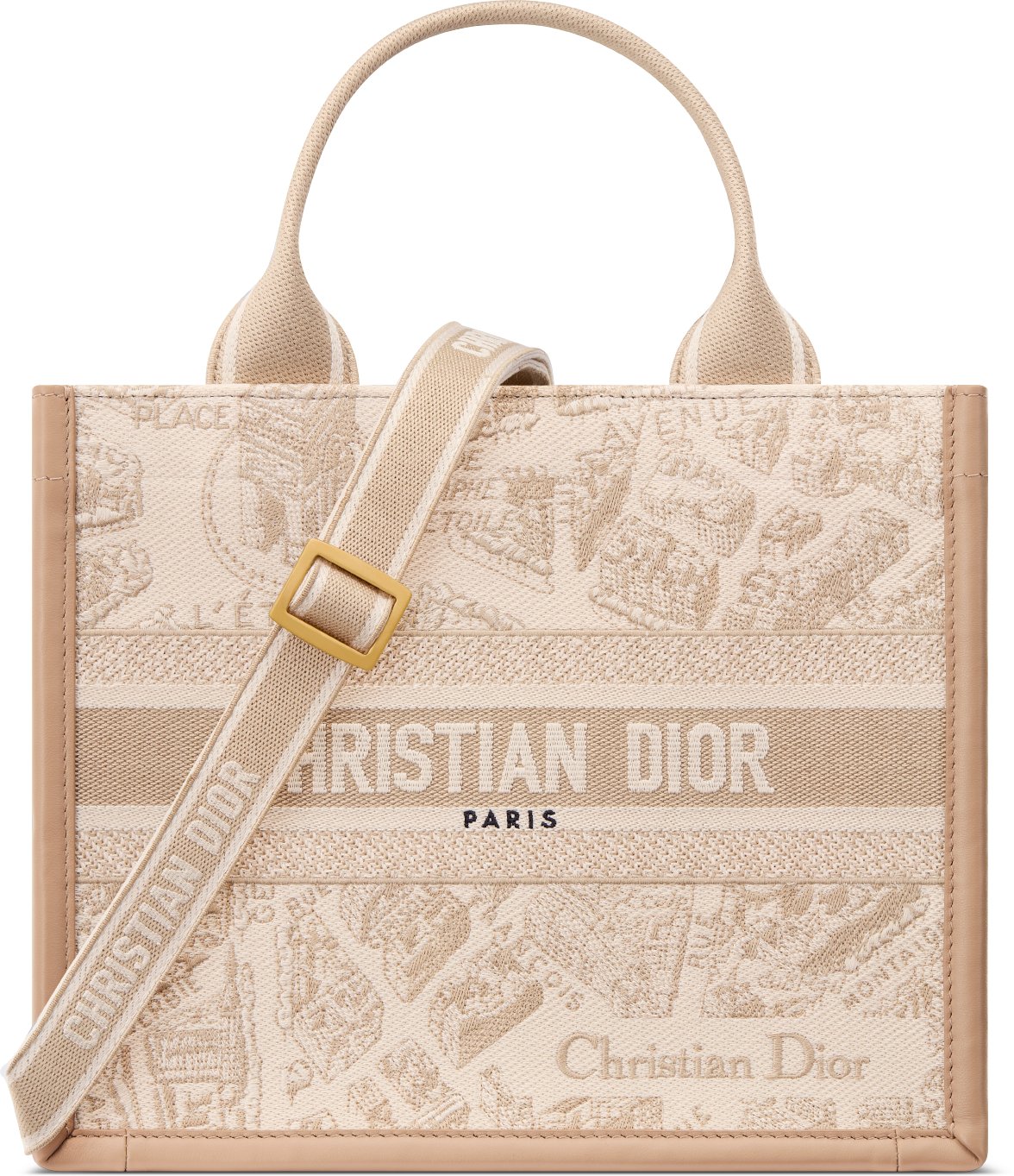 Small Dior Book Tote Front view