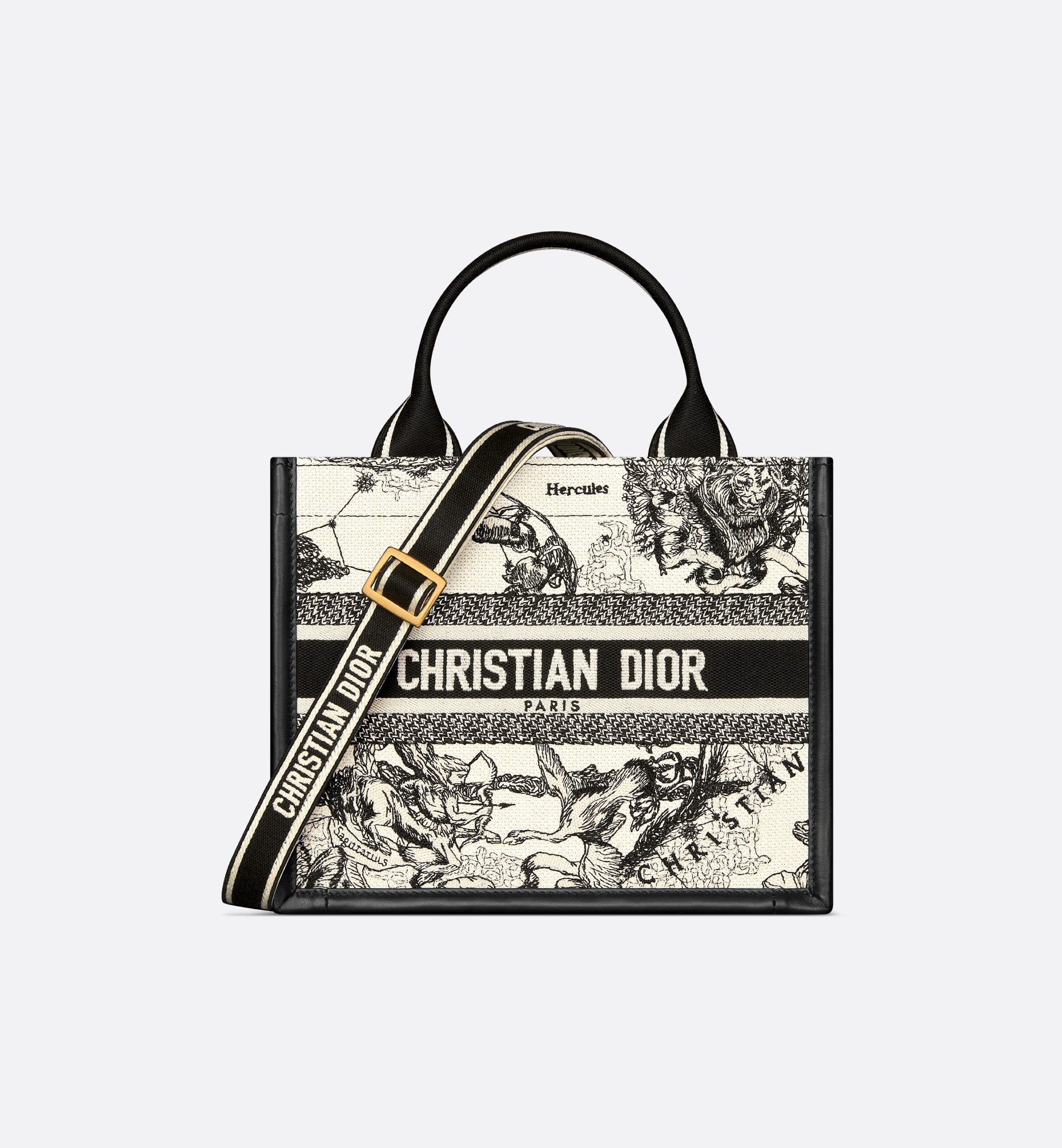 DIOR | Dior Book Tote バッグ スモール Dior Zodiac エンブロイ DIOR | Dior Book Tote バッグ スモール Dior Zodiac エンブロイ