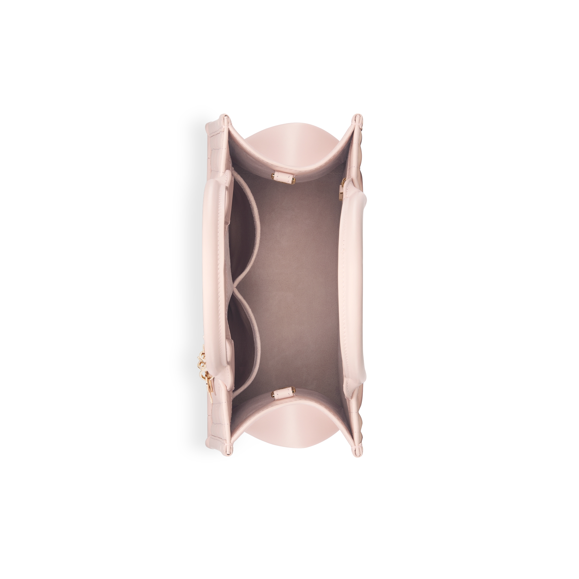 Dior Book Tote 스몰 백 파우더 핑크 매크로까나쥬 송아지 가죽 (26.5 x 22 x 14cm) E06