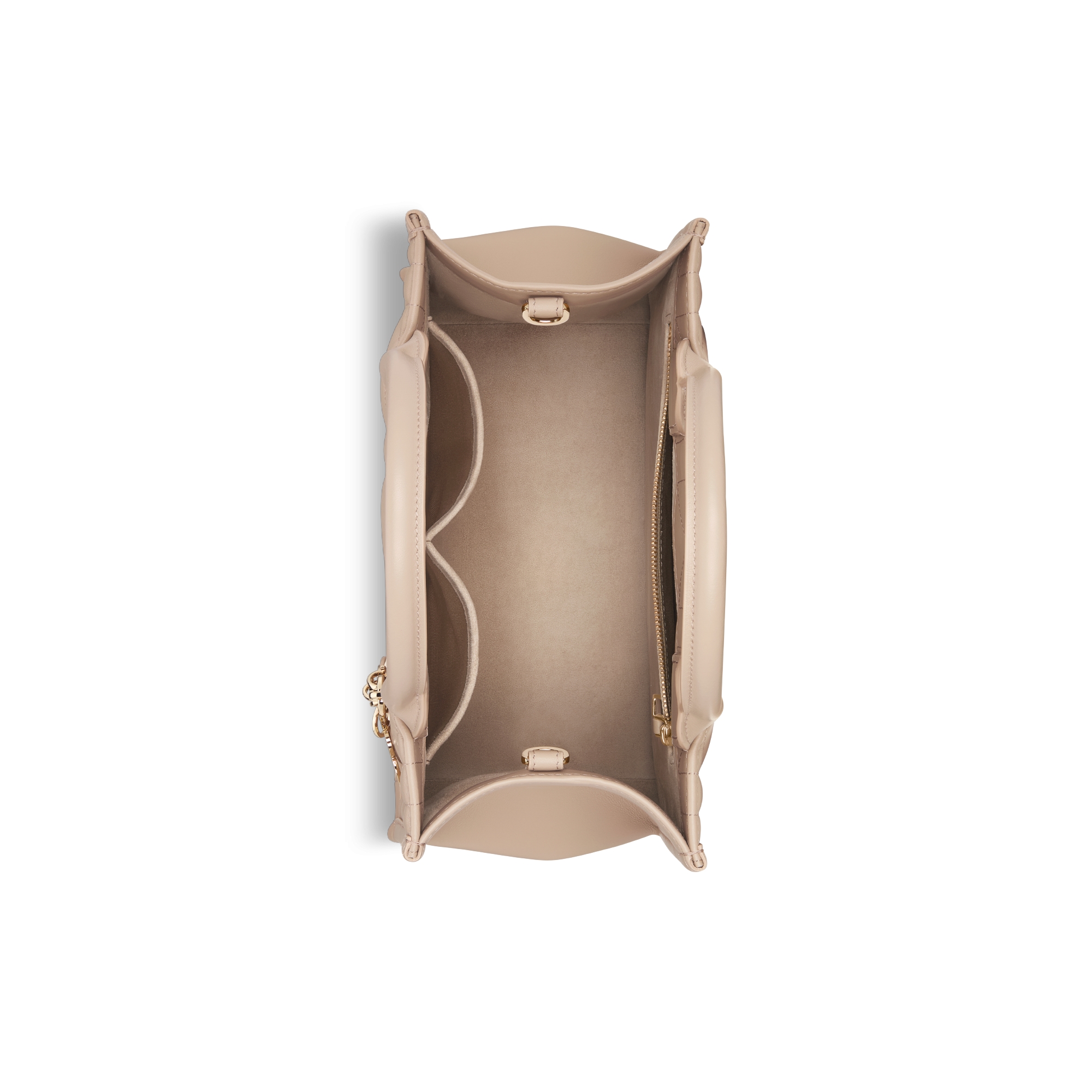 Dior Book Tote 小型托特包 沙丘褐 Macrocannage 大籐格紋小牛皮（26.5 x 22 x 14 公分） E06