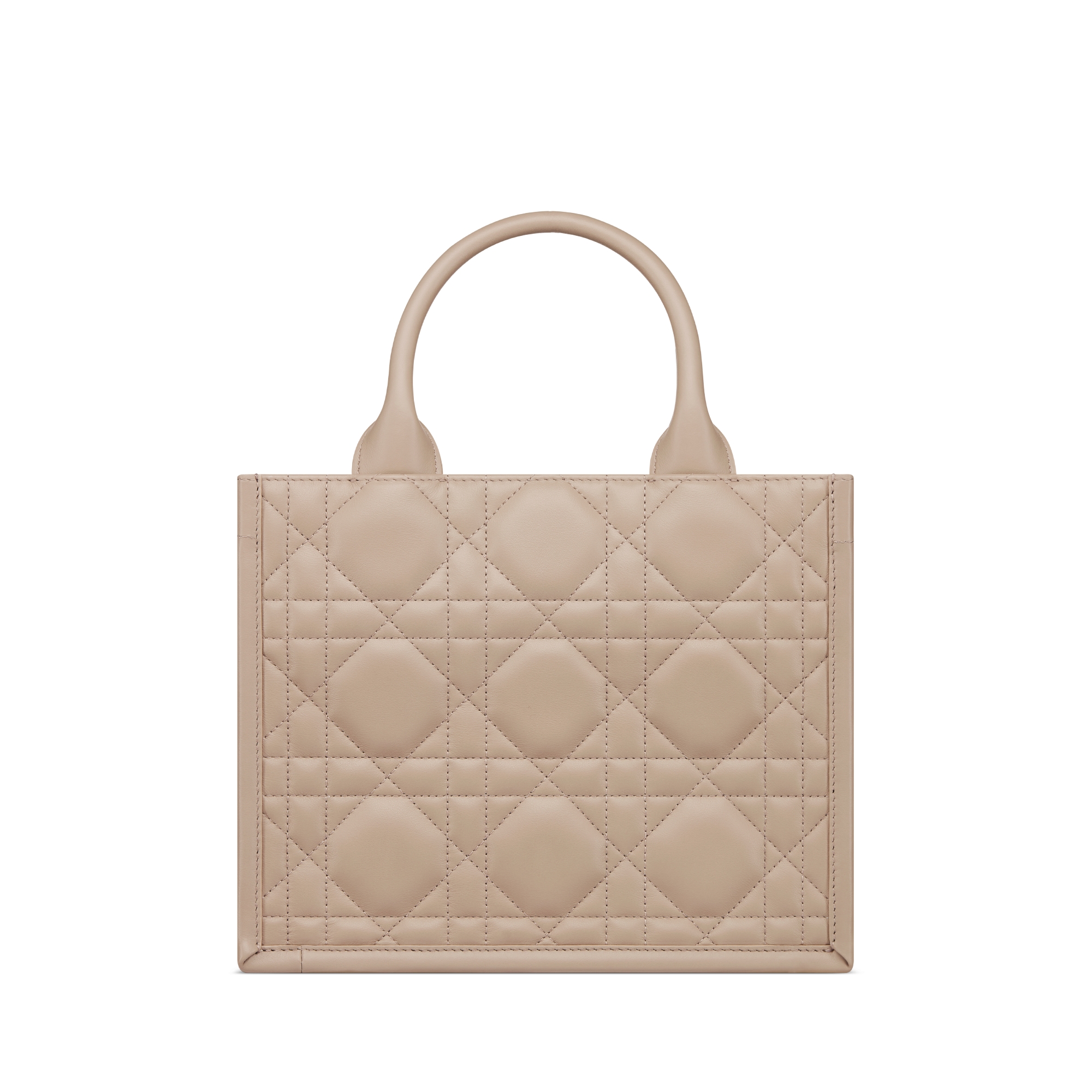 Dior Book Tote 小型托特包 沙丘褐 Macrocannage 大籐格紋小牛皮（26.5 x 22 x 14 公分） E08