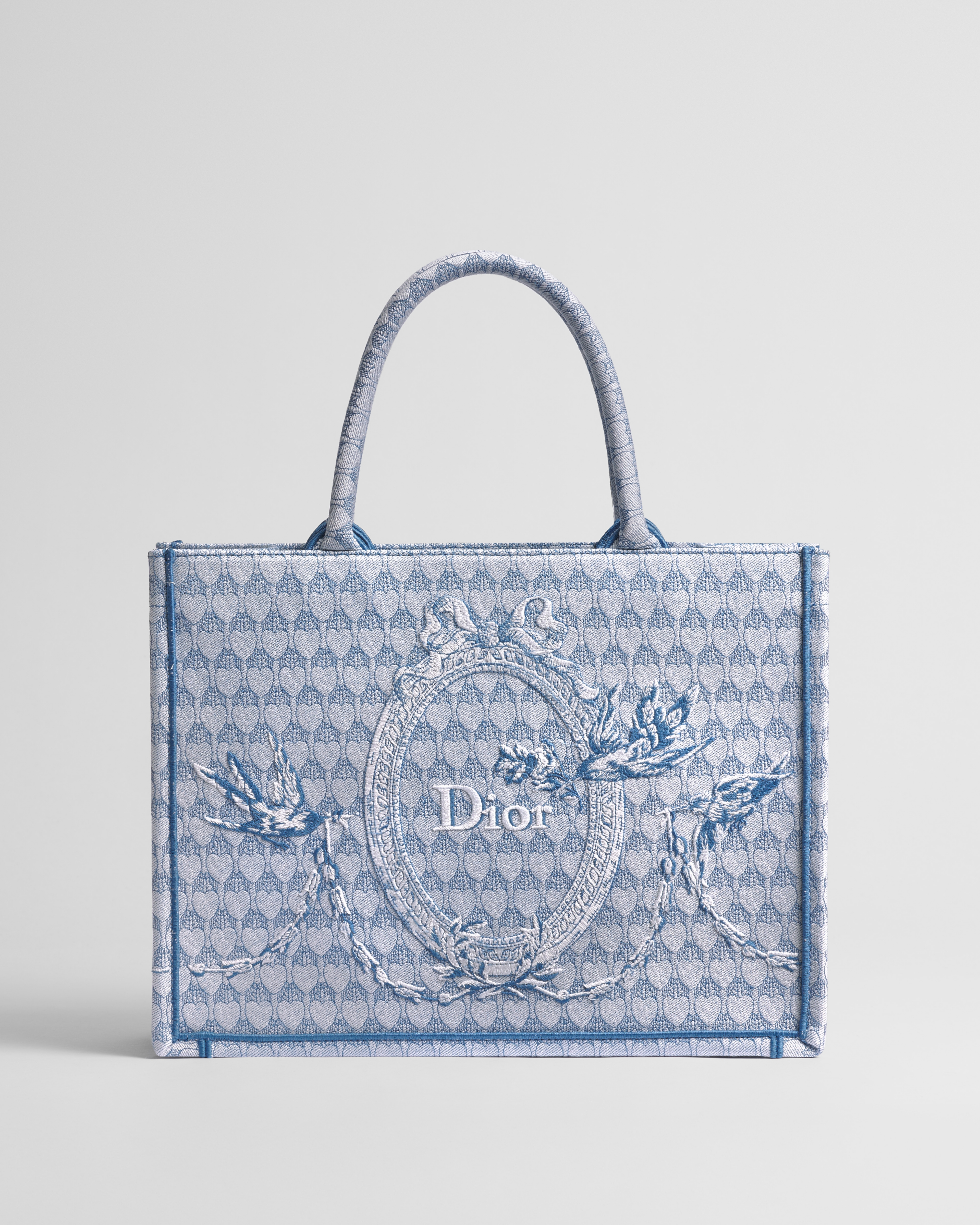Dior Qixi Medium Dior Book Tote with Strap