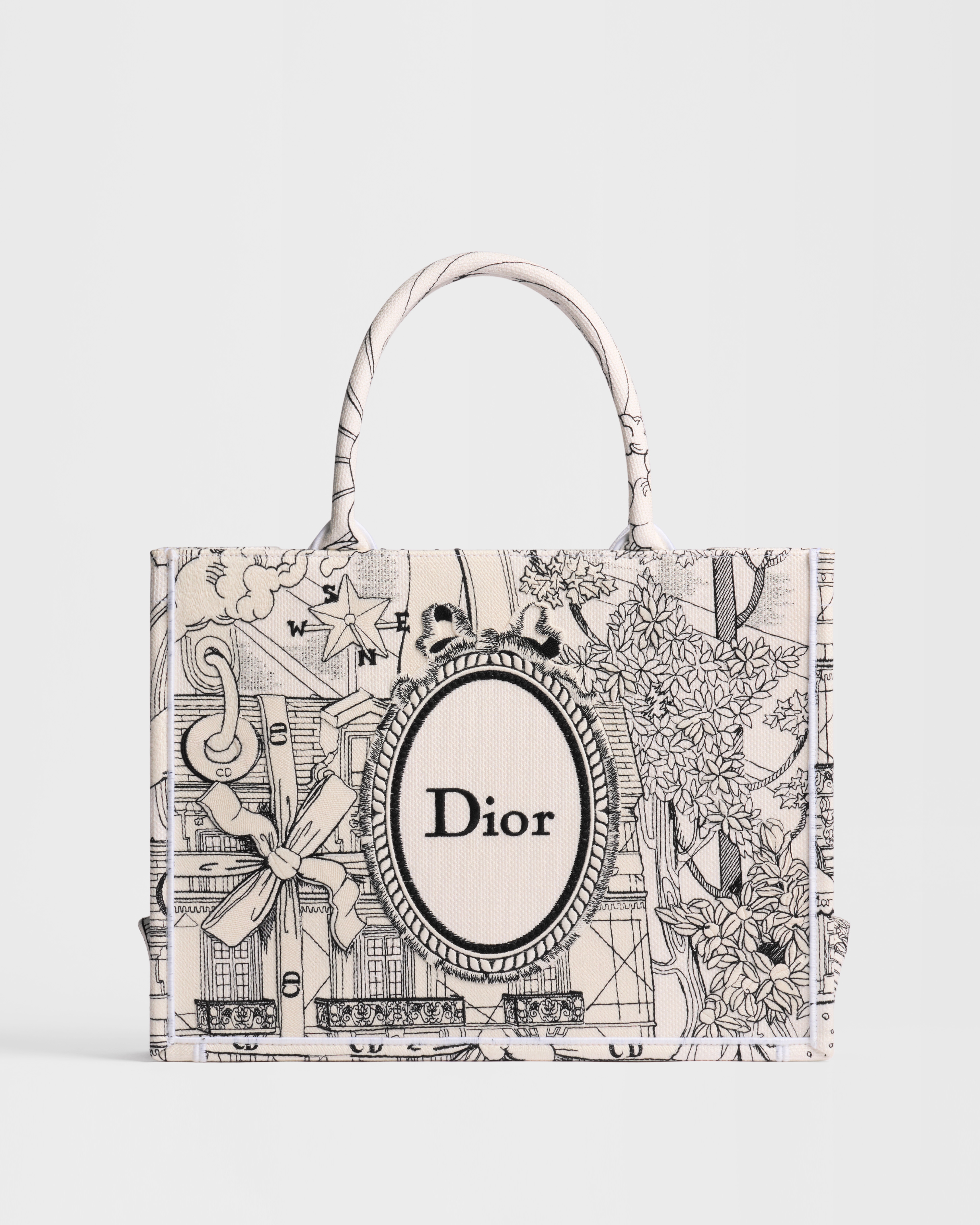 Medium Dior Book Tote with Strap