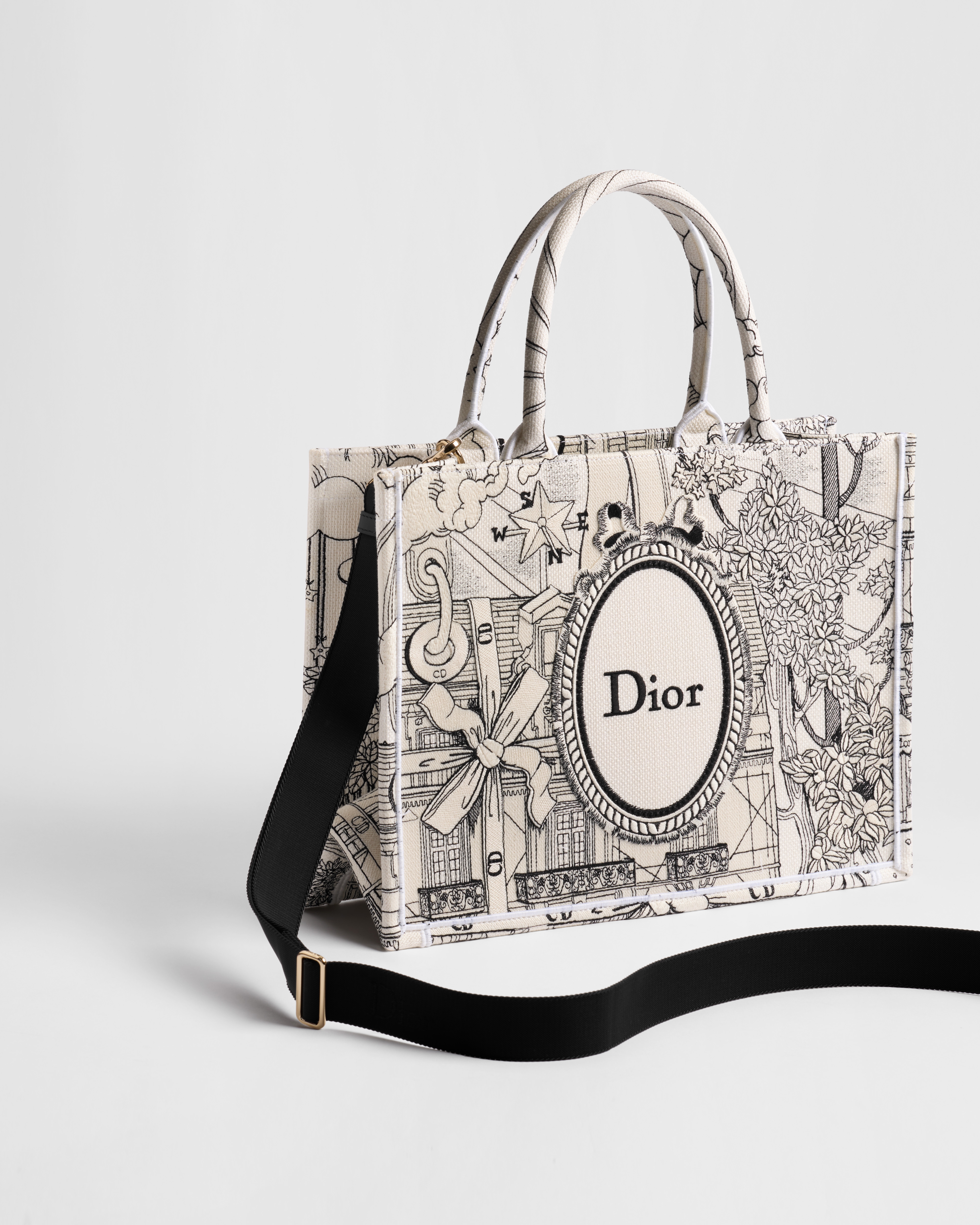 Medium Dior Book Tote with Strap