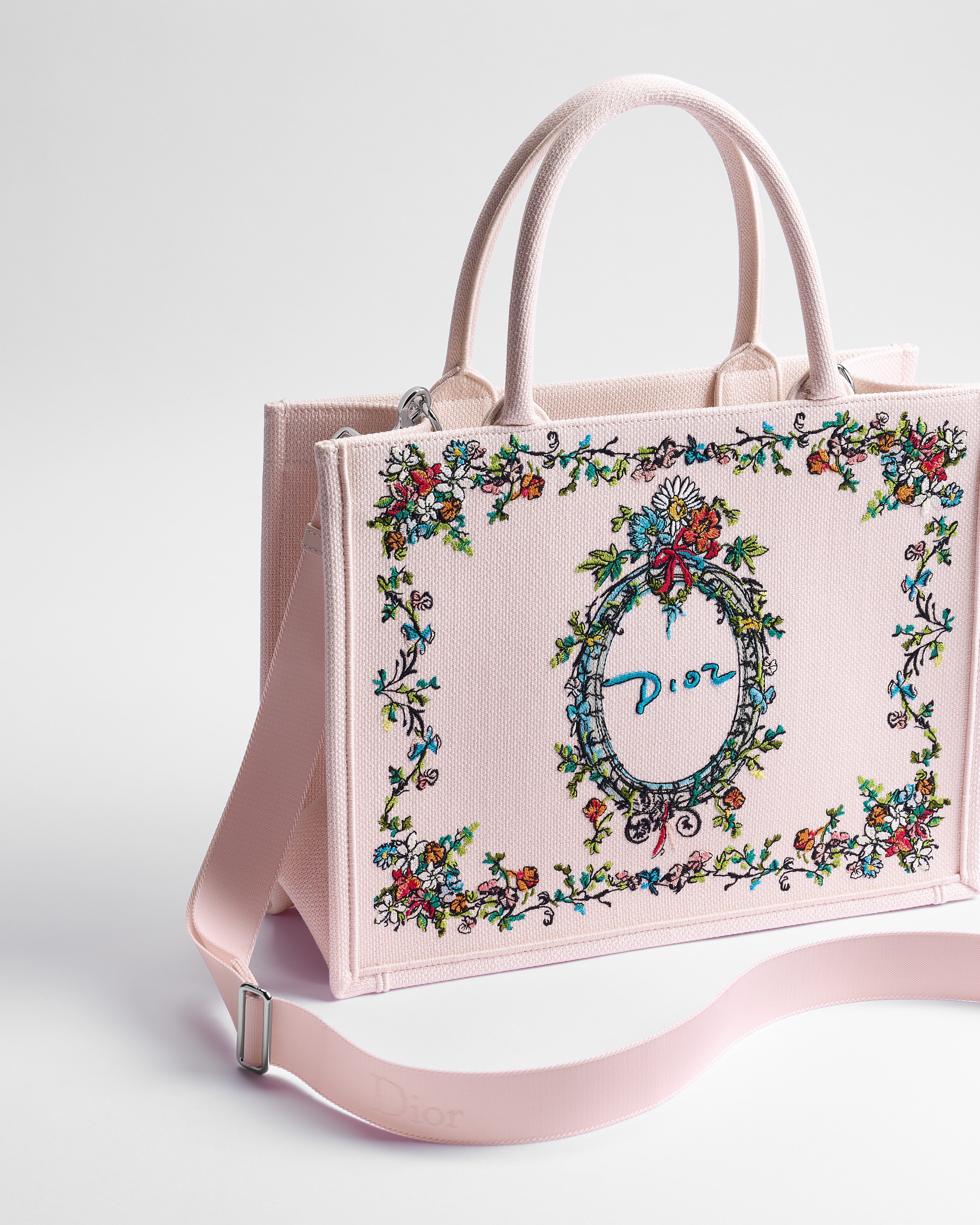 Dioriviera Medium Dior Book Tote with Strap