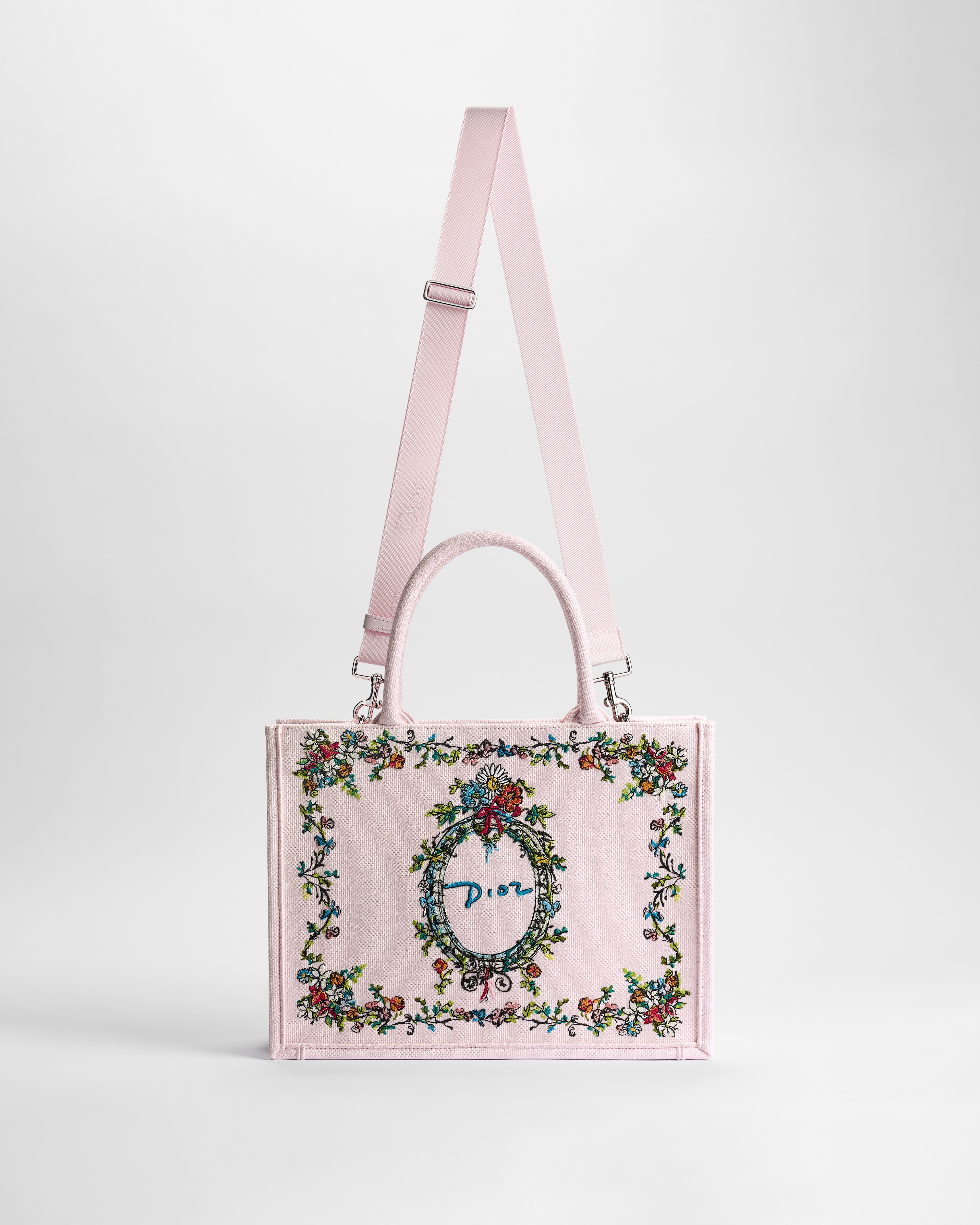 Dioriviera Medium Dior Book Tote with Strap