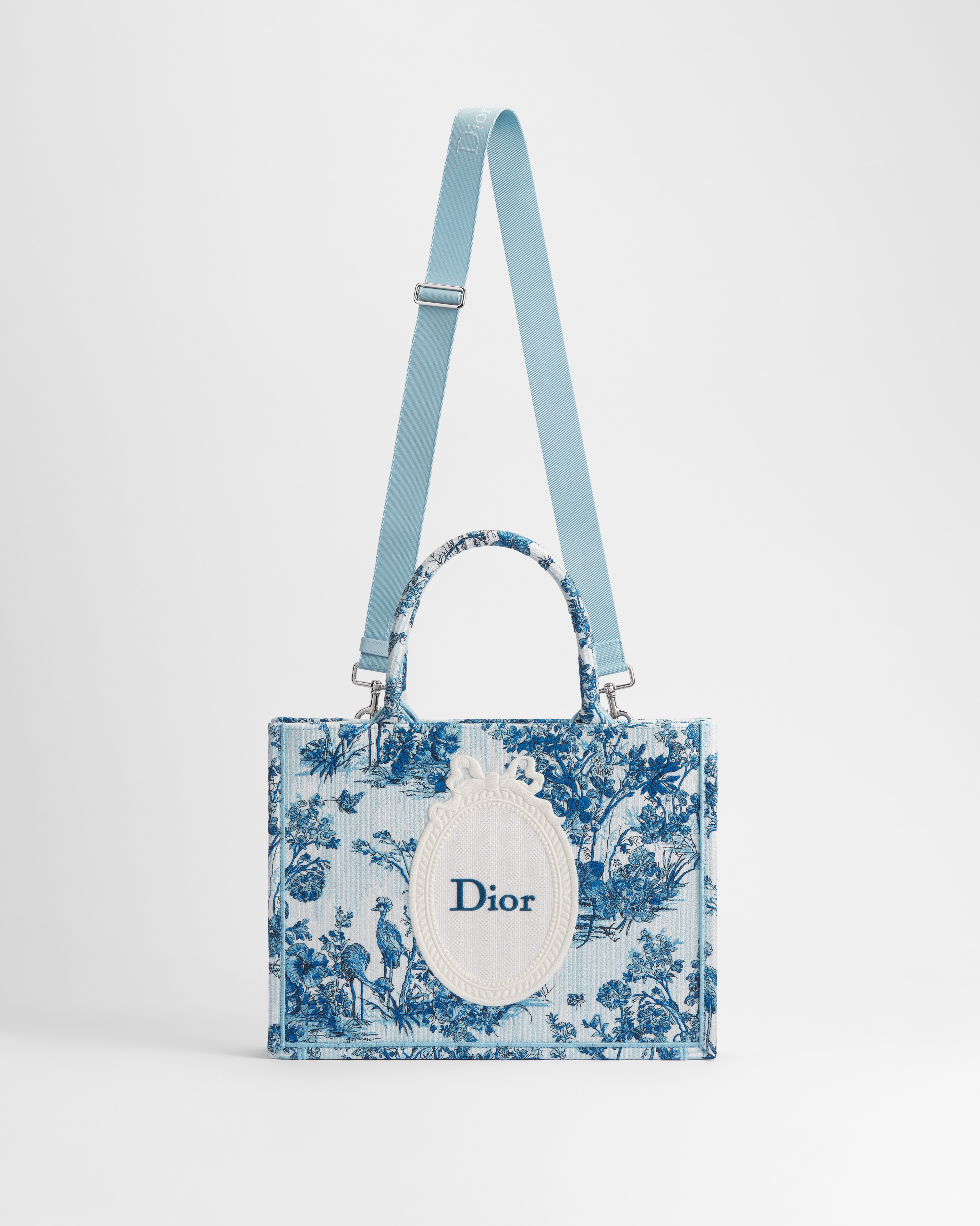 Borsa media Dior Book Tote Dioriviera con tracolla