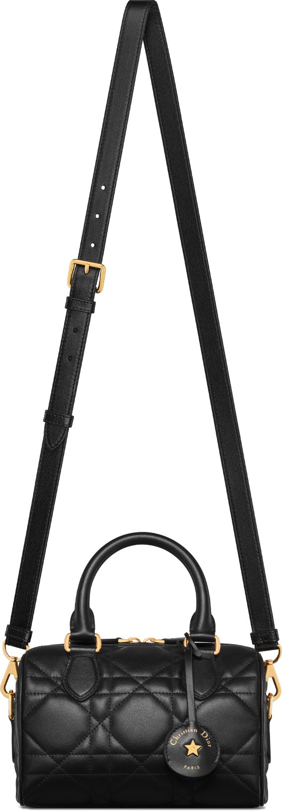 Dior Groove 20 Bag Black Macrocannage Calfskin | DIOR