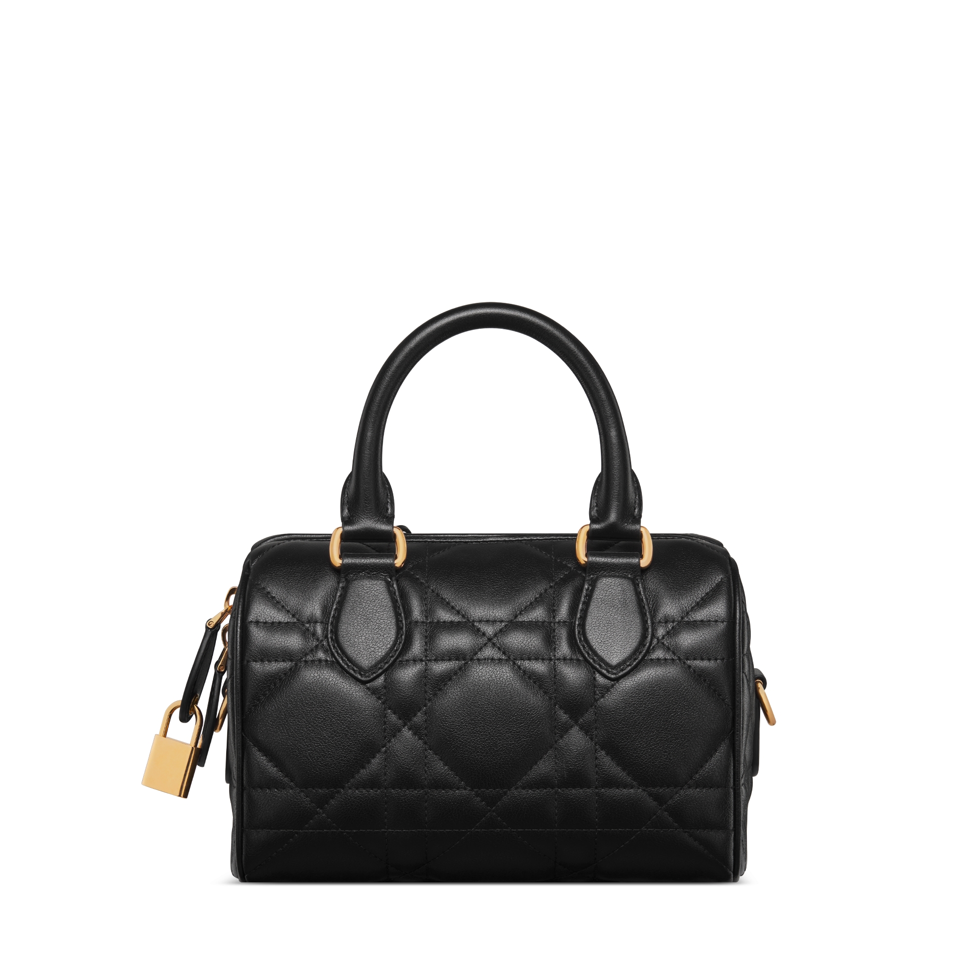 Dior Groove 20 Bag Black Macrocannage Calfskin E08