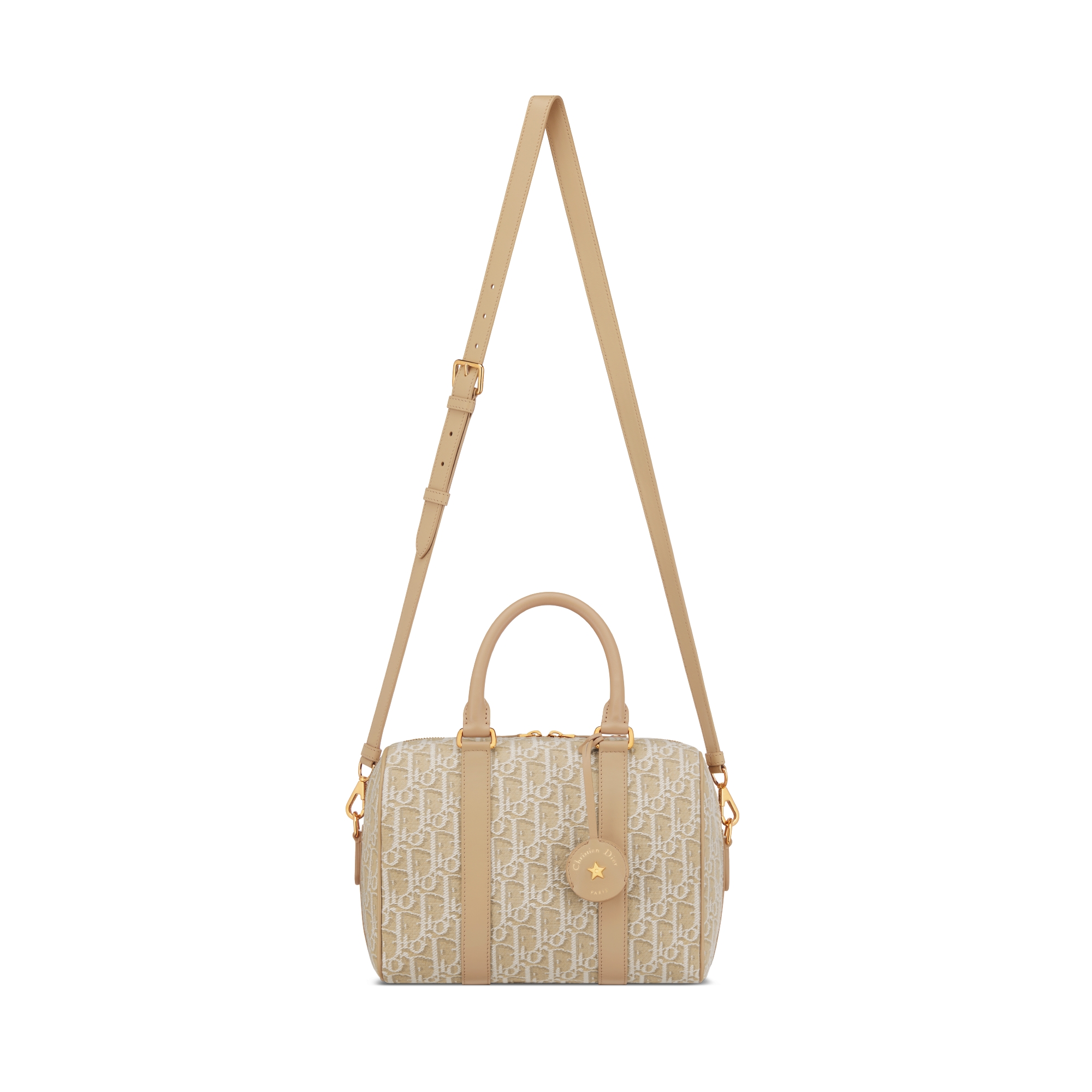 Dior Groove 25 Bag Natural Dior Oblique Jacquard | DIOR