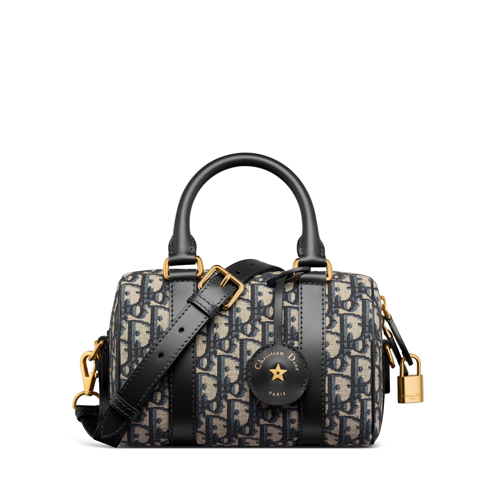 Soft Dior Groove 20 Bag Blue Dior Oblique Jacquard E01