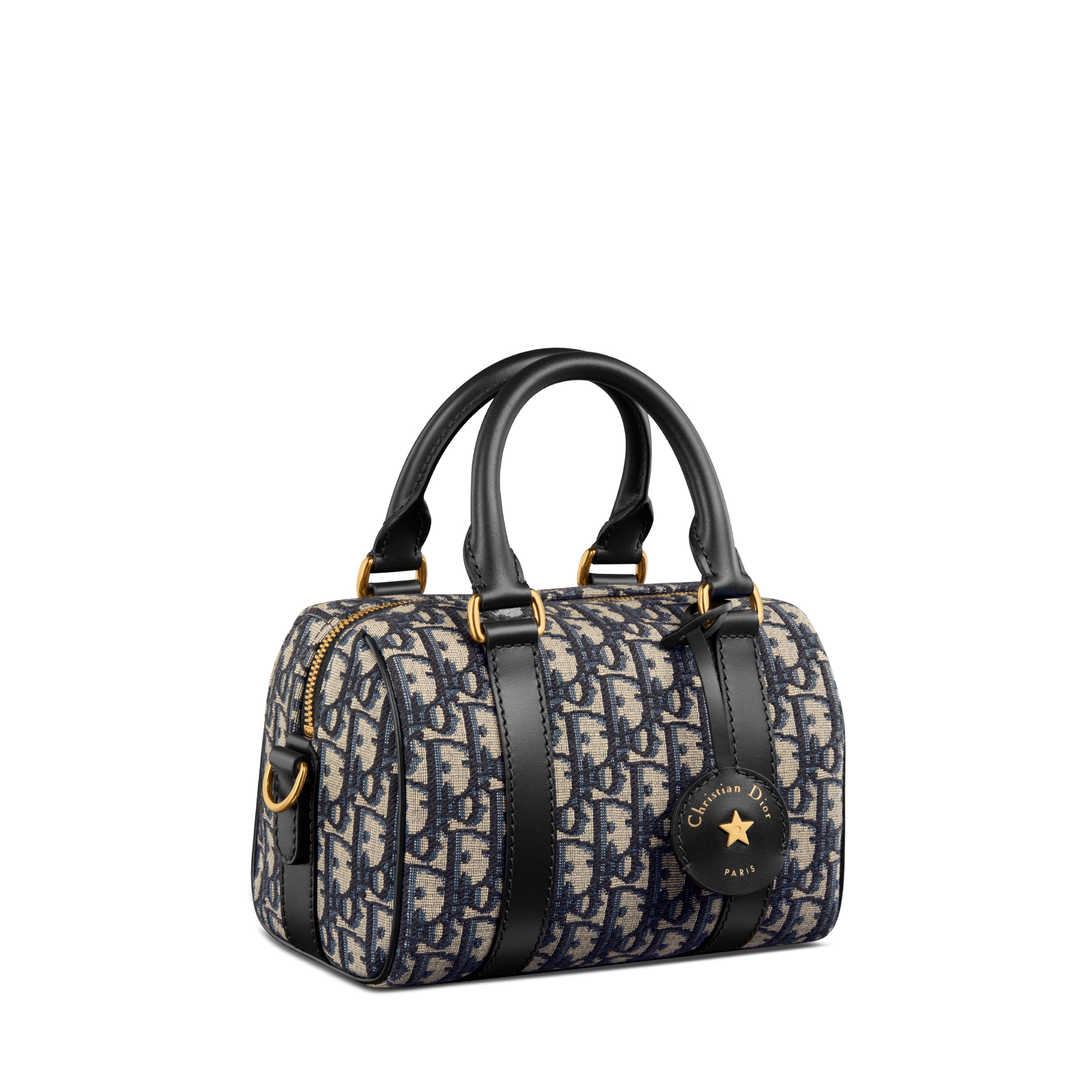 Sac Soft Dior Groove 20 Toile jacquard Dior Oblique bleu E03